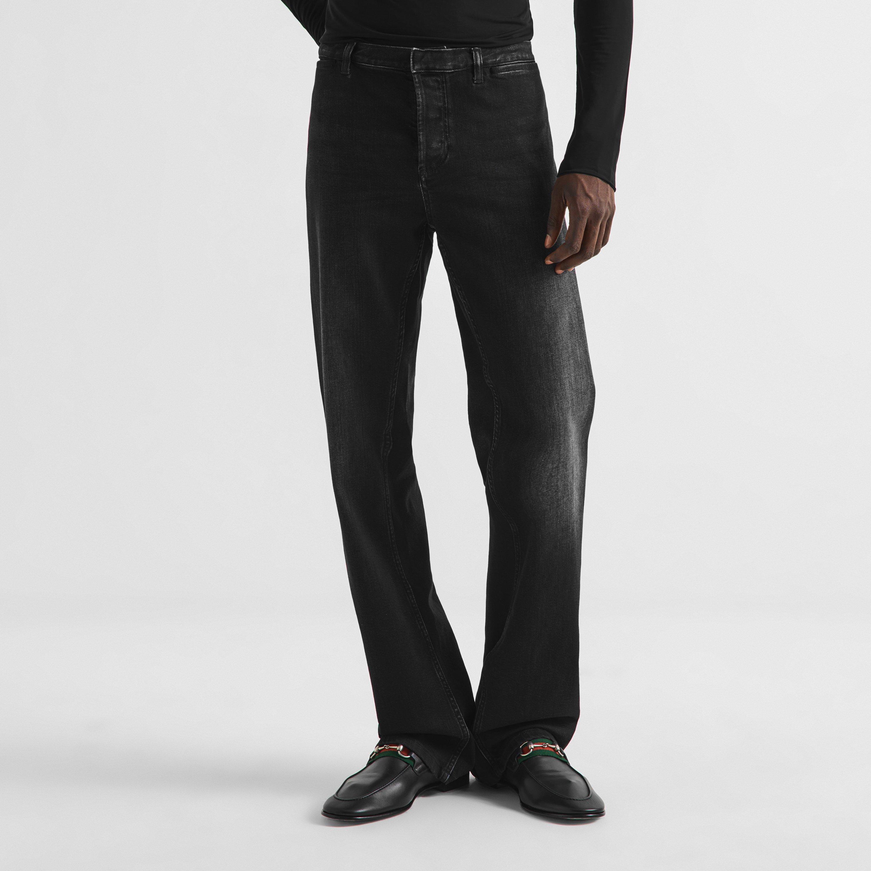 Black - Gucci - Gucci Washed Denim Sn63 - 3
