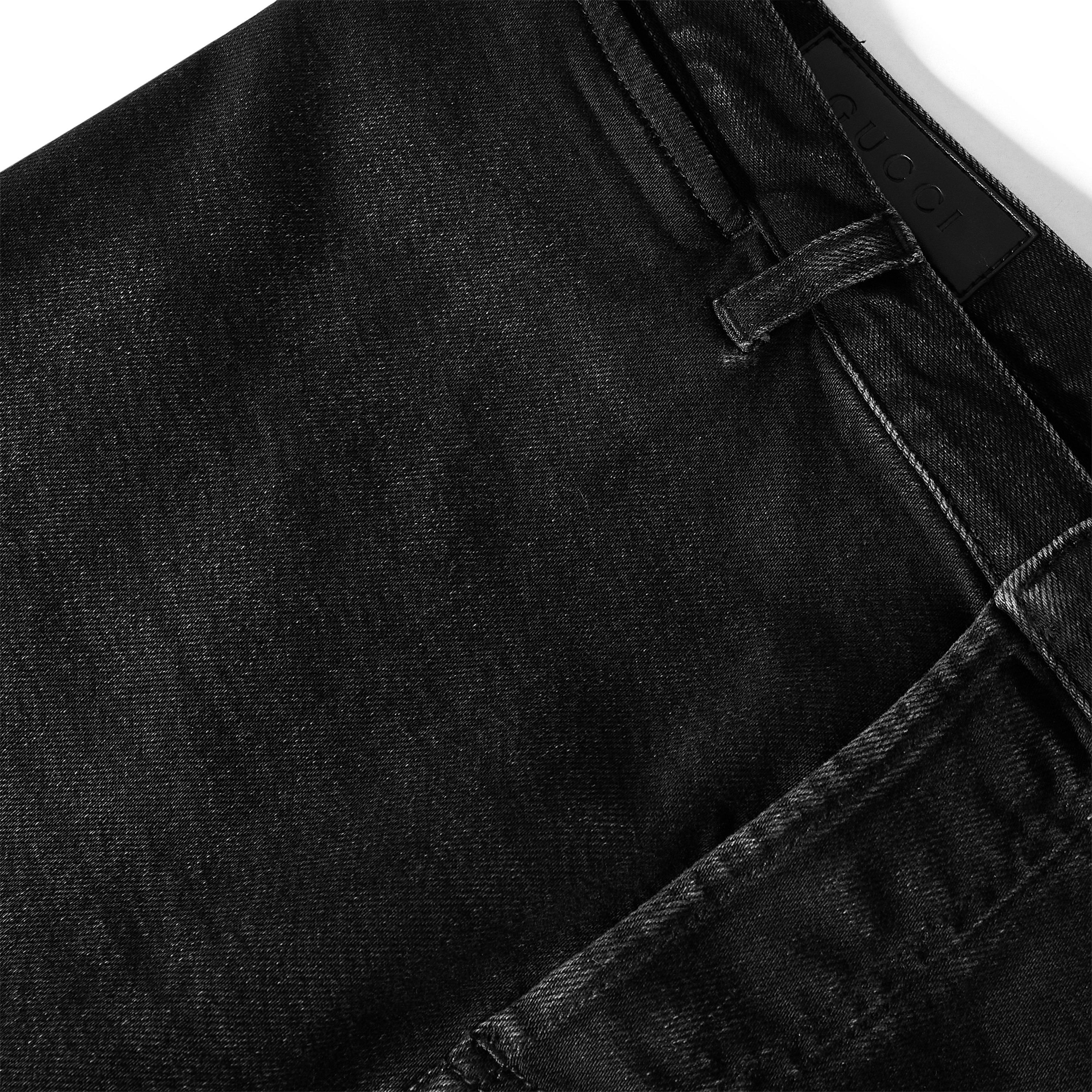 Black - Gucci - Gucci Washed Denim Sn63 - 3