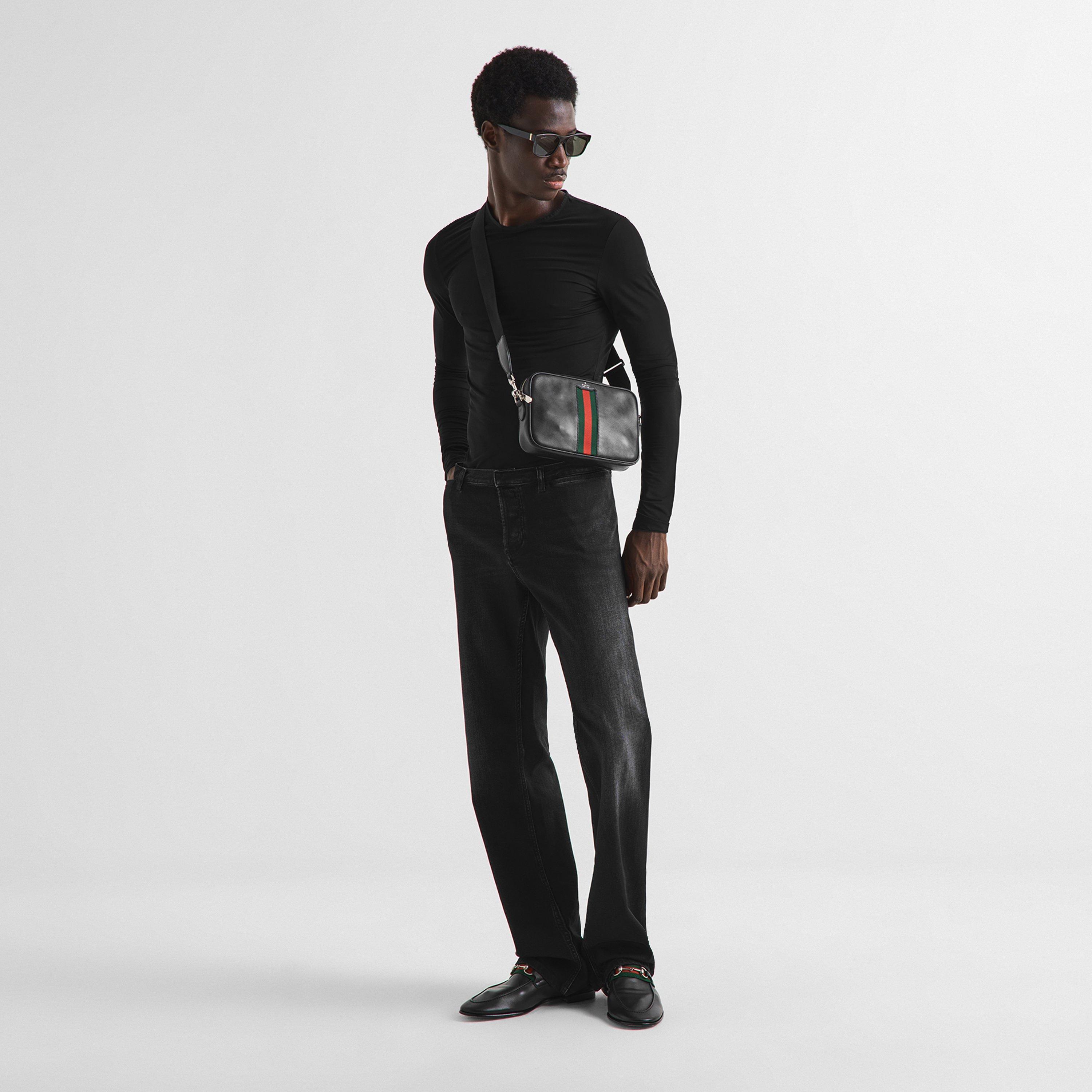 Black - Gucci - Gucci Washed Denim Sn63 - 6
