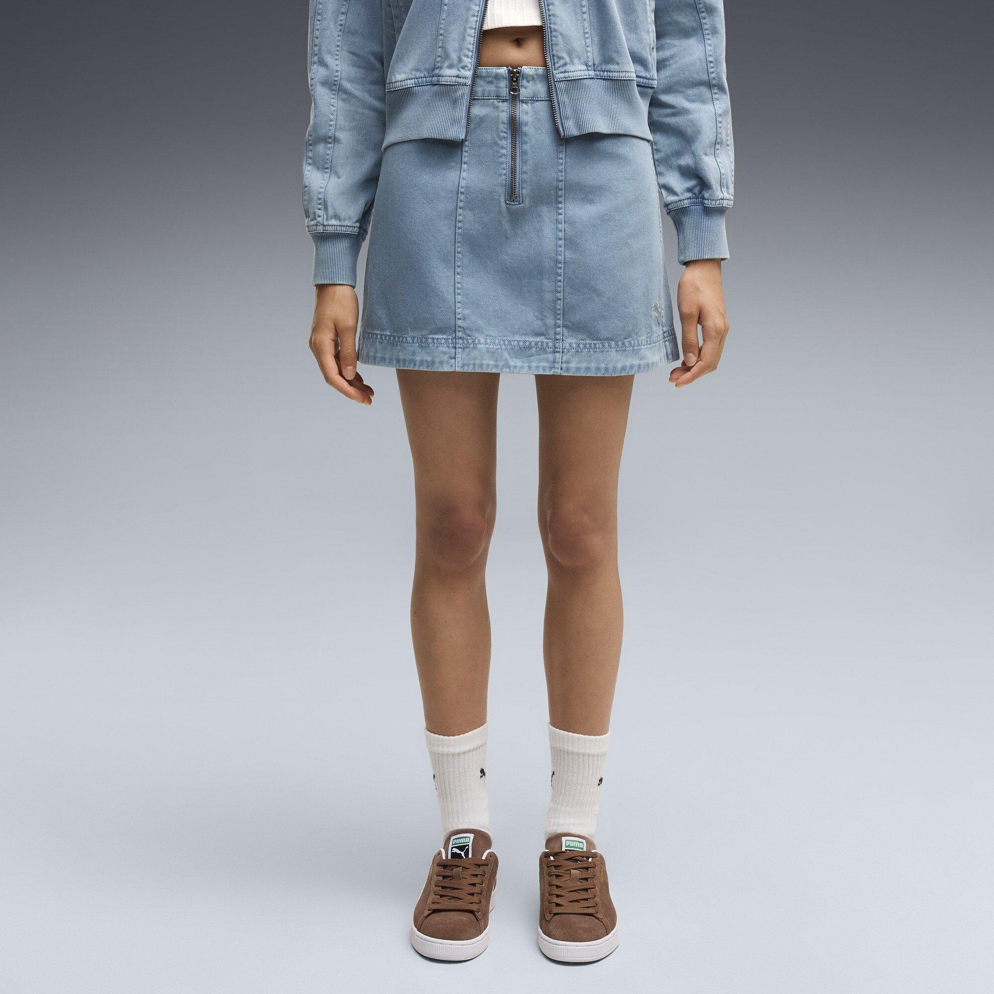 Cool Blue - Puma - Women's Future Wash Mini Skirt - 3