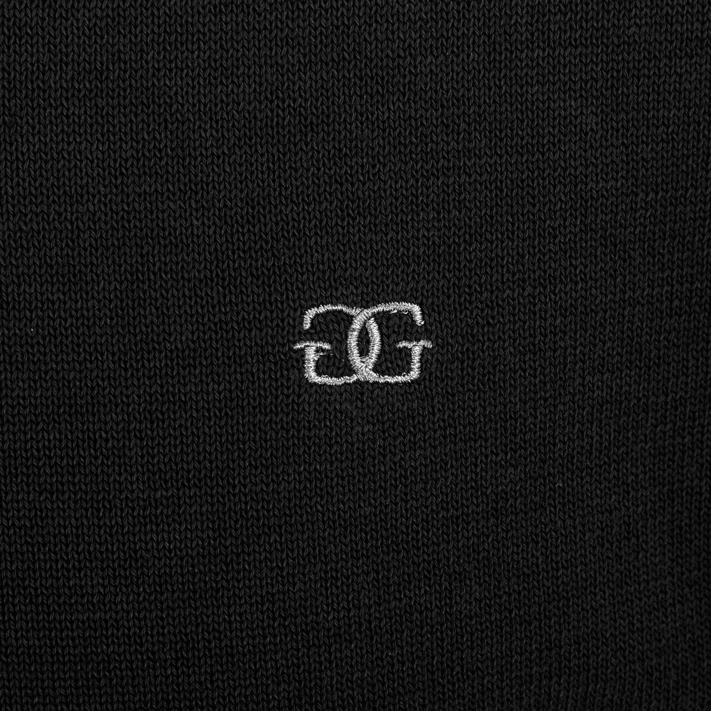 Black - Giorgio - V Neck Classic Knitted Sweater Men - 4