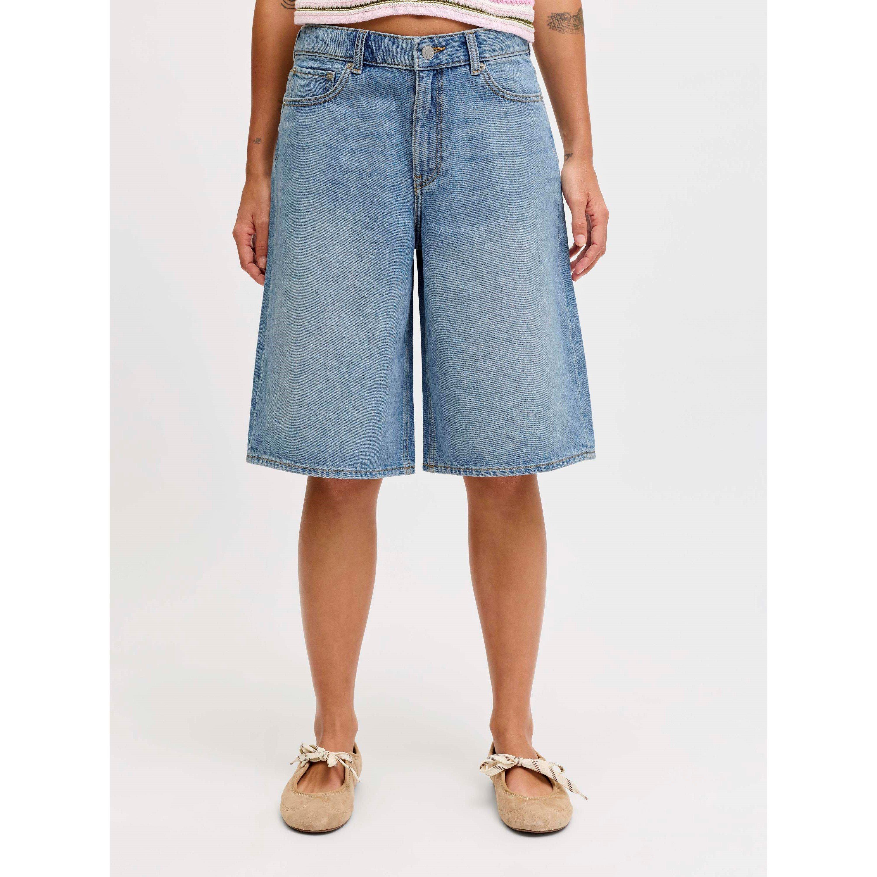 Md Blauwe Denim - JJXX - JJXX Long Hw Shorts Ld62 - 3