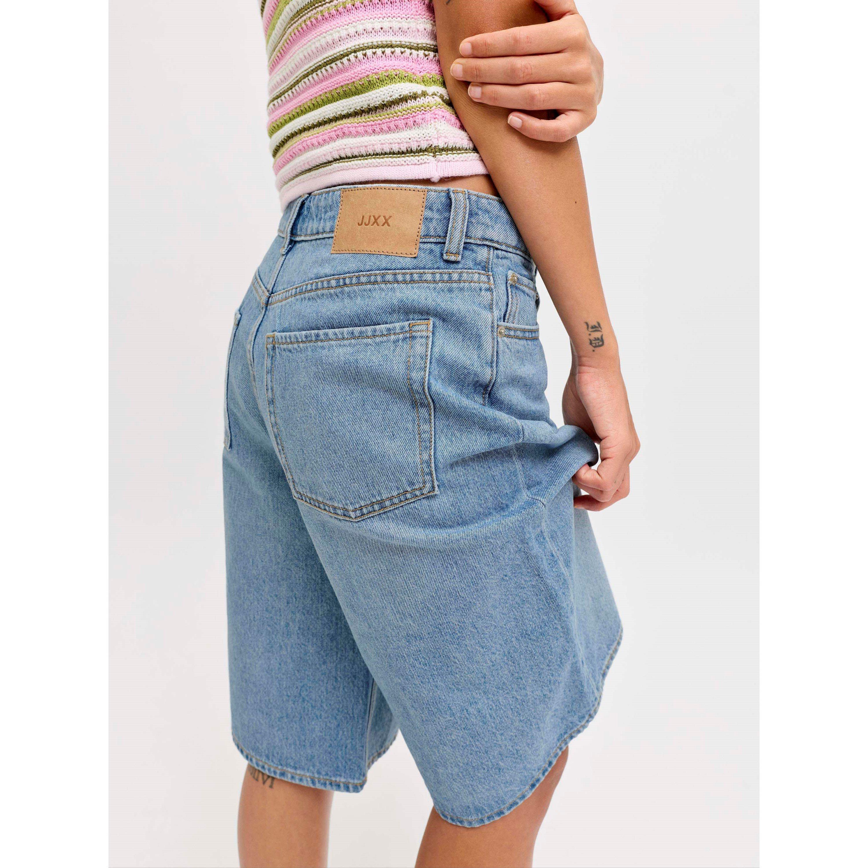 Md Blauwe Denim - JJXX - JJXX Long Hw Shorts Ld62 - 7