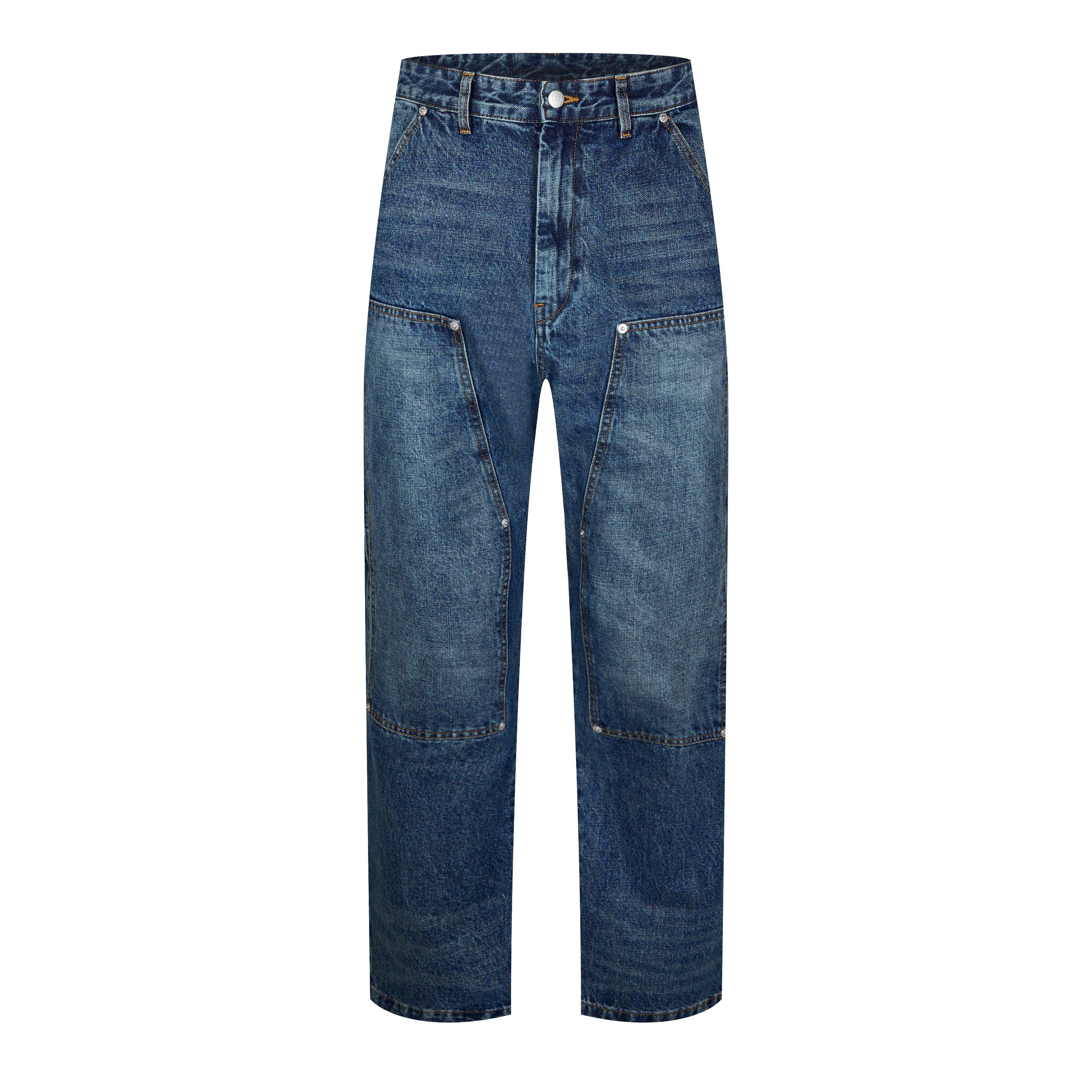 Vintage Wash - Billionaire Boys Club - Men's Carpenter Wide Leg Jeans - 5