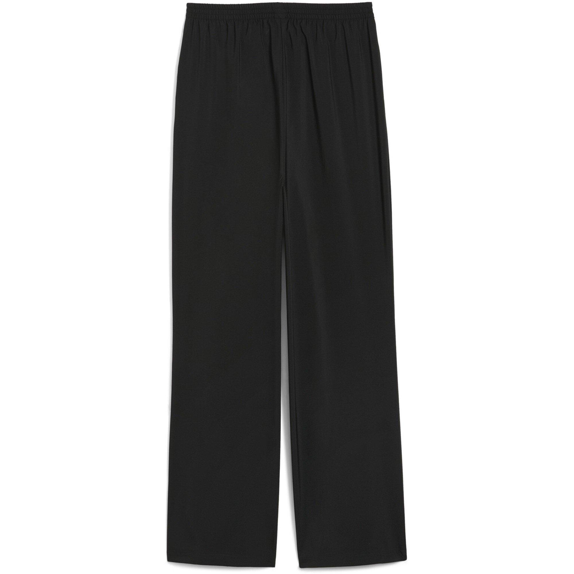 Puma Black - Puma - Women's Fashion High Waisted Knitted Trousers - 2