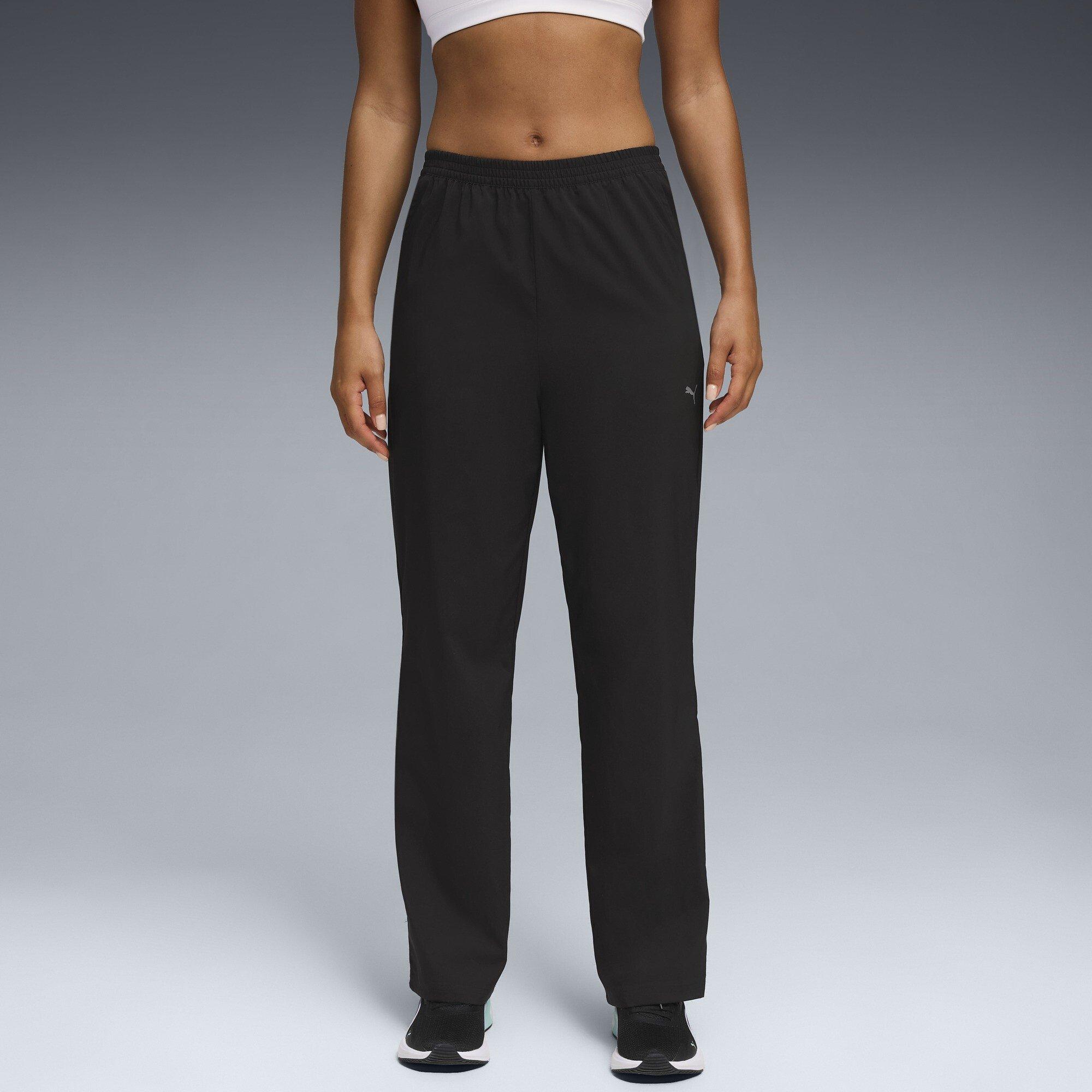 Puma Black - Puma - Women's Fashion High Waisted Knitted Trousers - 3