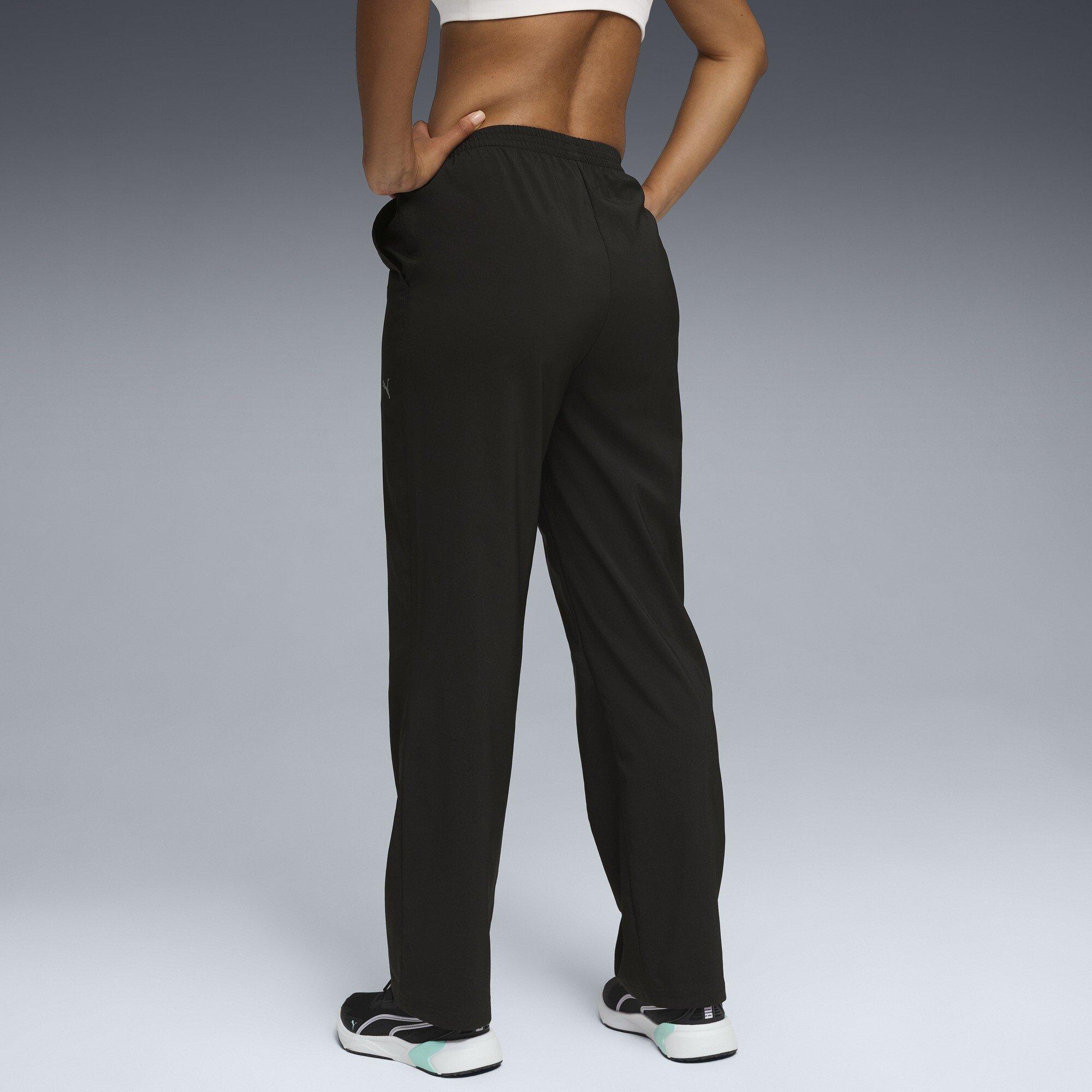 Puma Black - Puma - Women's Fashion High Waisted Knitted Trousers - 4