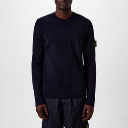 Stone Island Badge Knit Sweatshirt