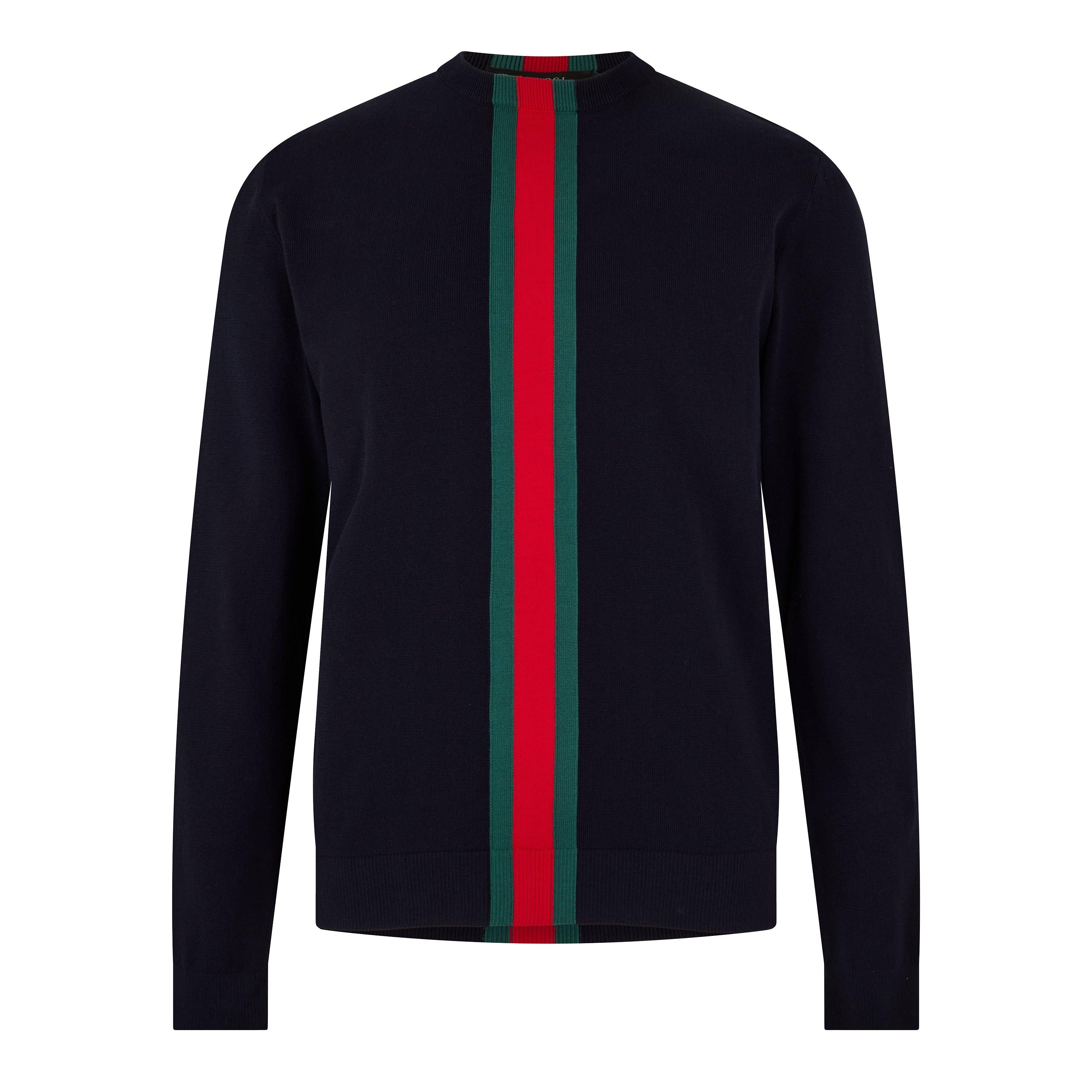 Black - Gucci - Gucci Web Knit Sn63 - 1