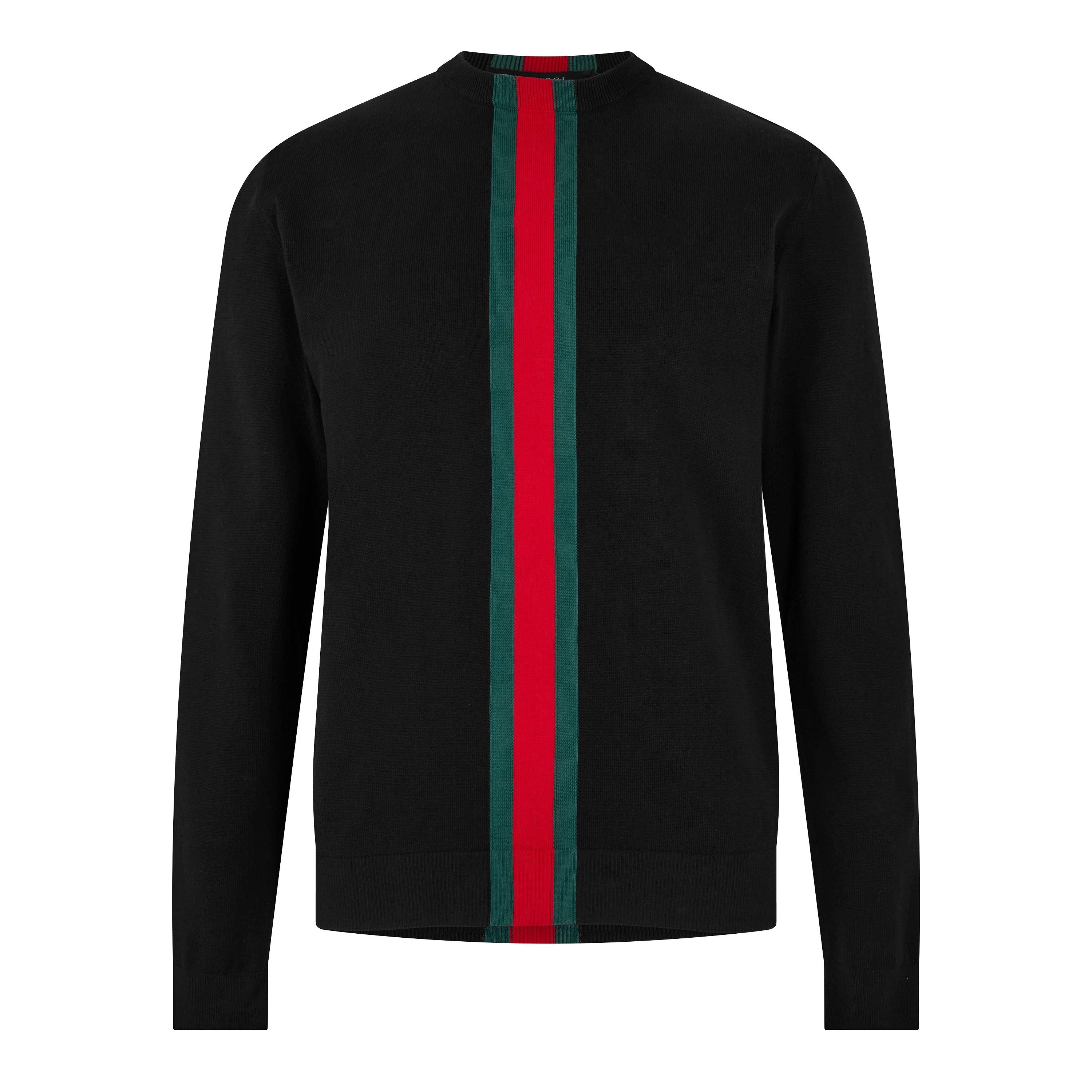 Black - Gucci - Gucci Web Knit Sn63 - 1