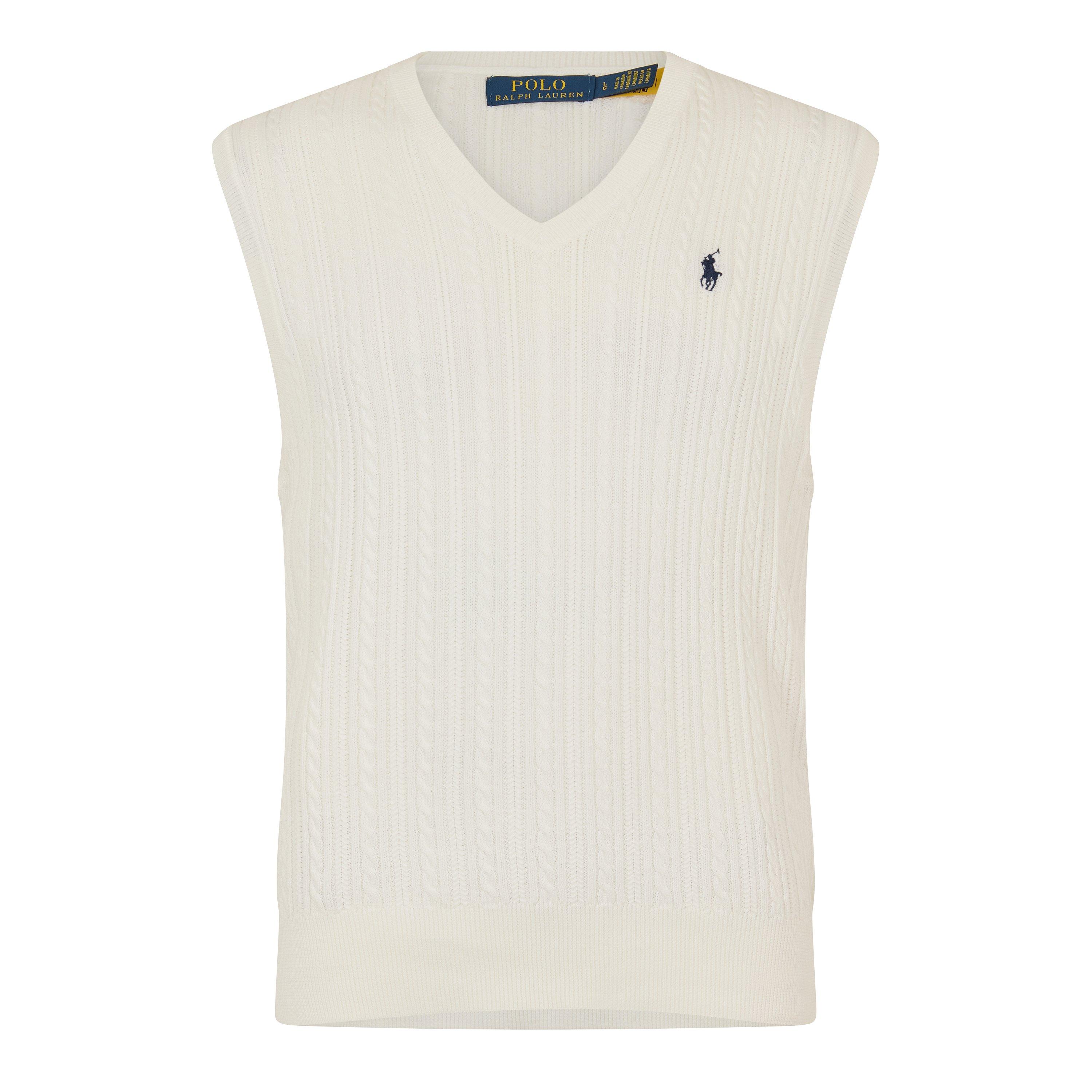 Deckwash White - Polo Ralph Lauren - Polo Cable Knit Polo Sn62 - 1