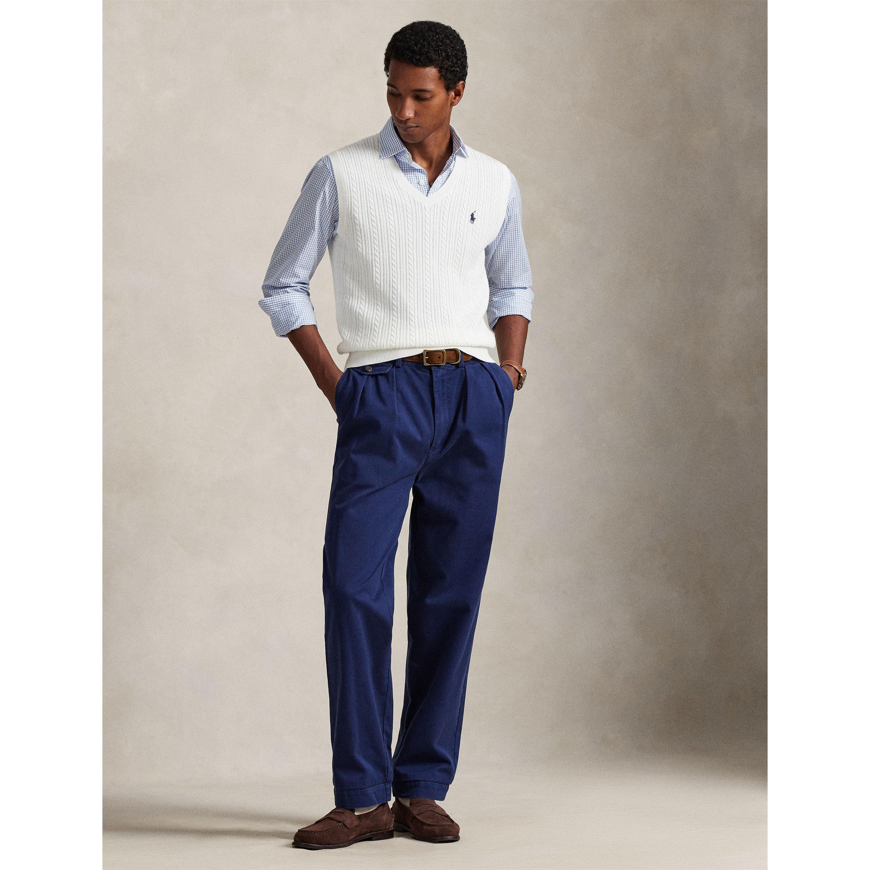 Deckwash White - Polo Ralph Lauren - Men's Crew Neck Jumper - 6