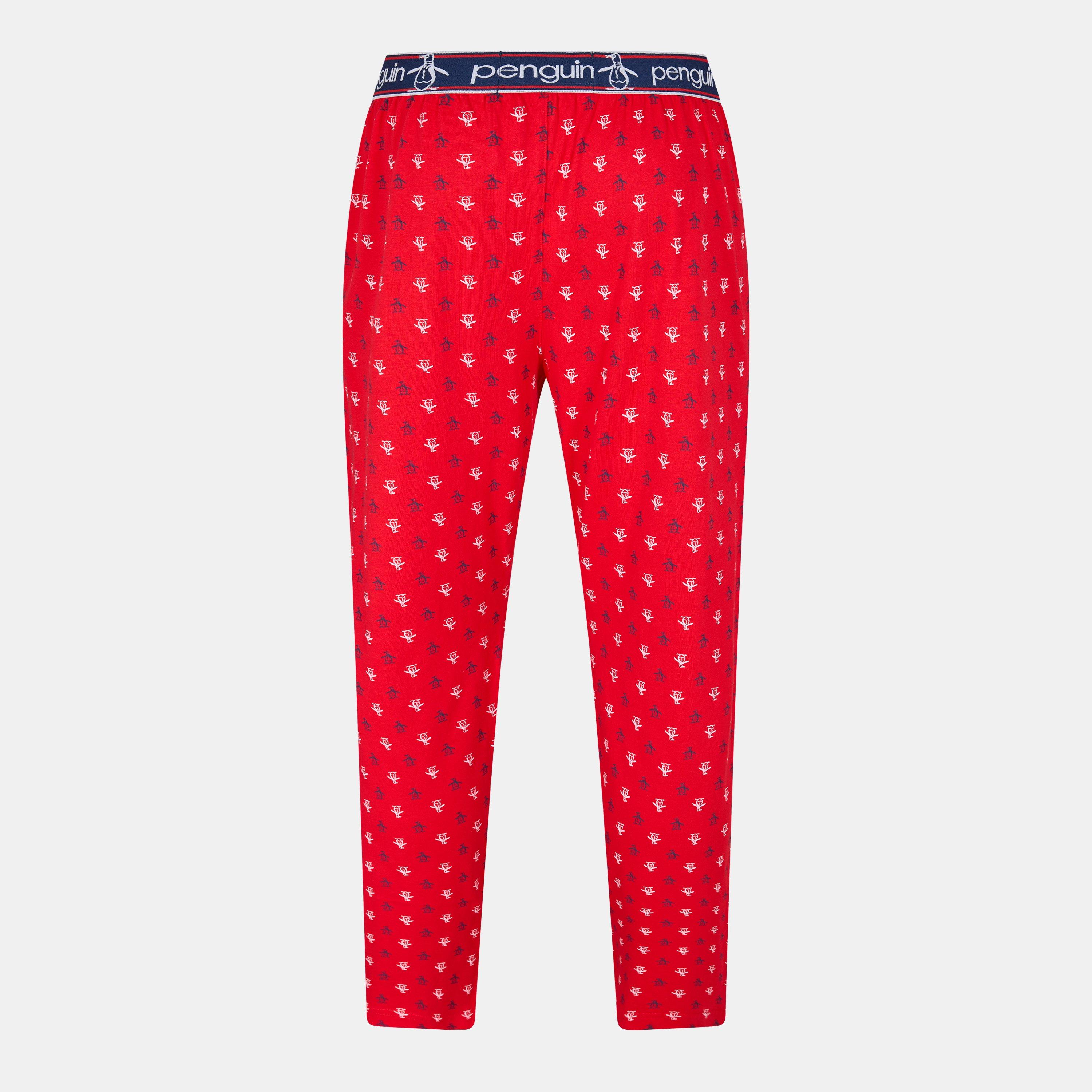 Rød - Penguin - Ppx8 1Pk Jersey Trouser Lo Mens - 2