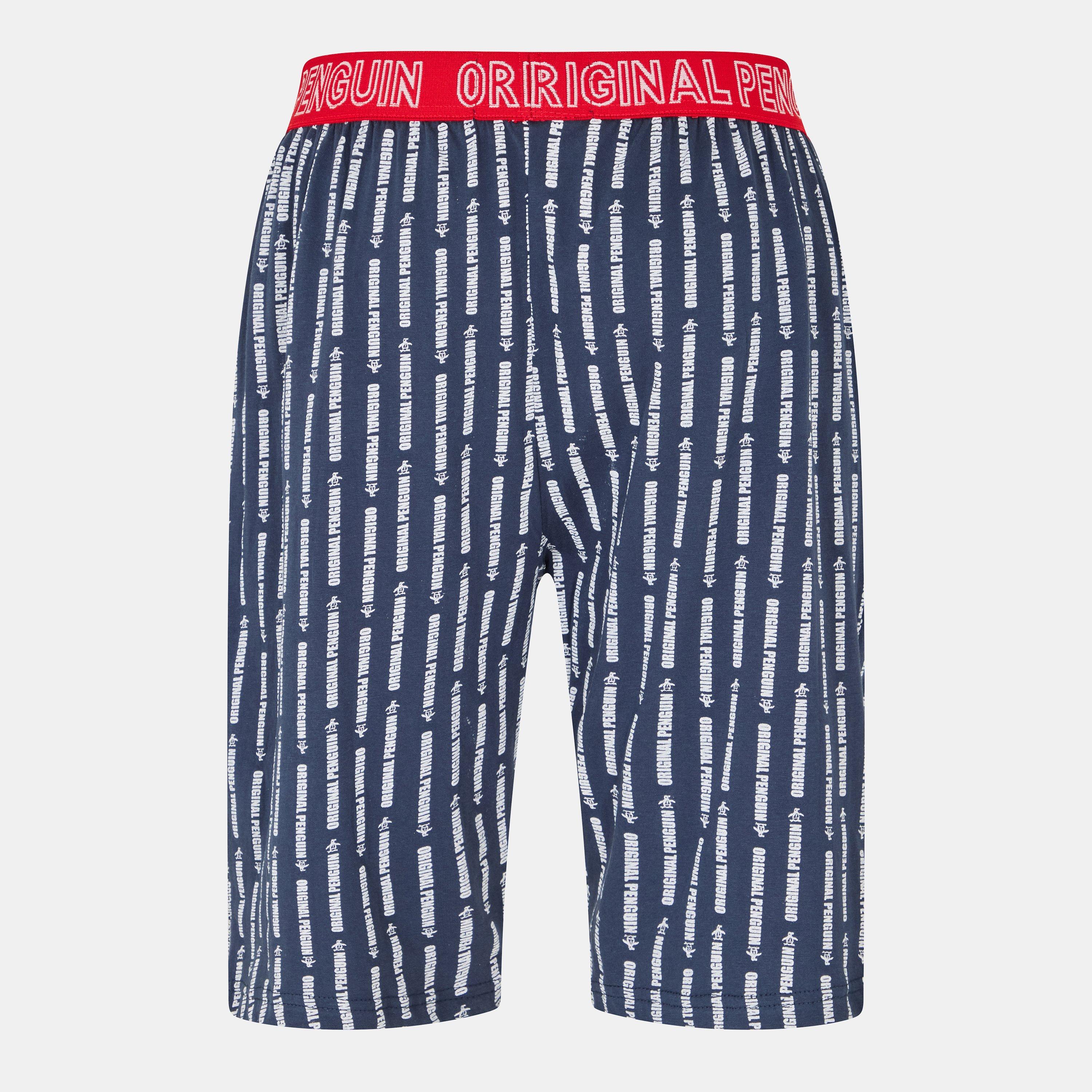 Blue - Penguin - Ppx8 1Pk Lounge Jersey Shorts Mens - 2