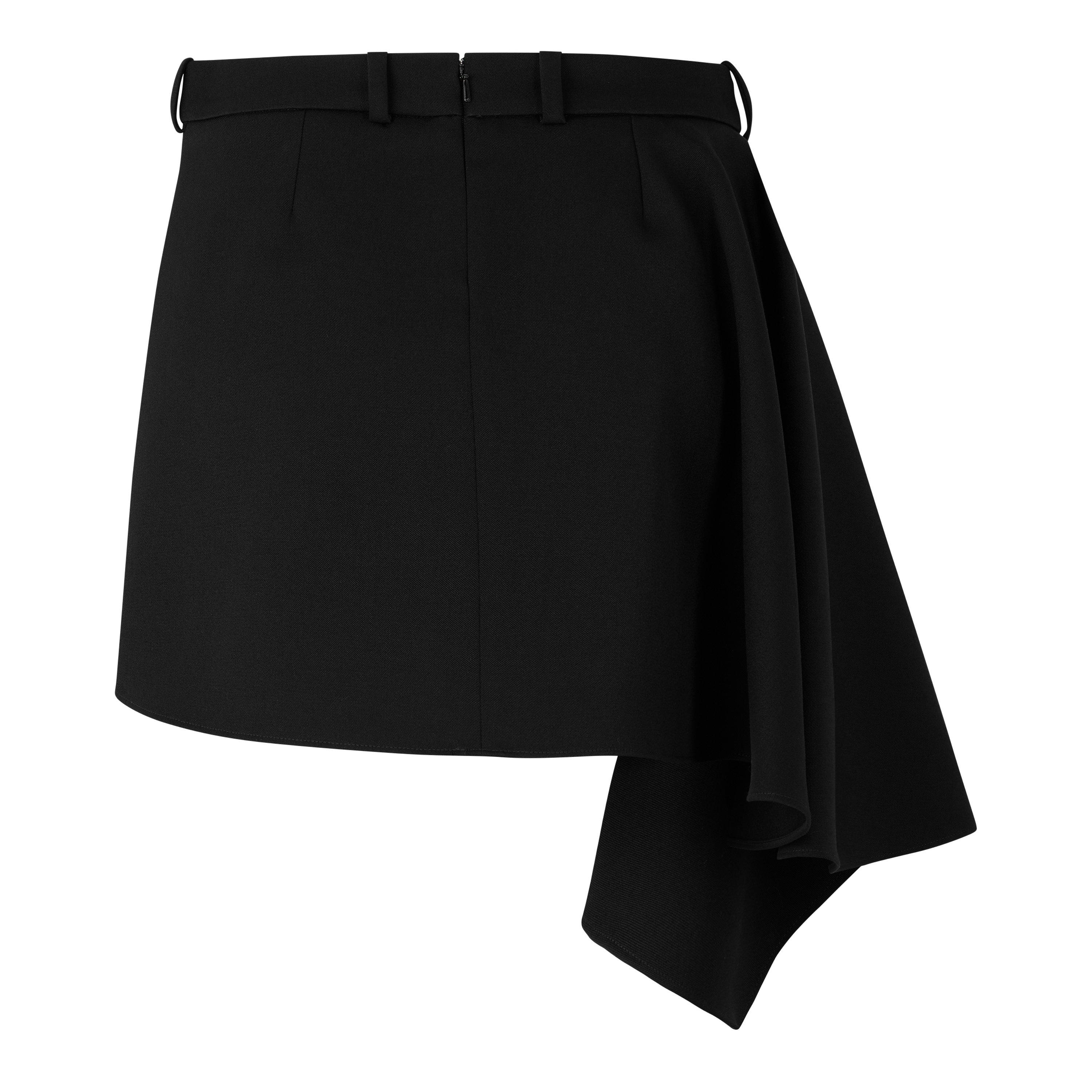 Black - GIVENCHY - GIV Min Slashed Skir Ld64 - 2