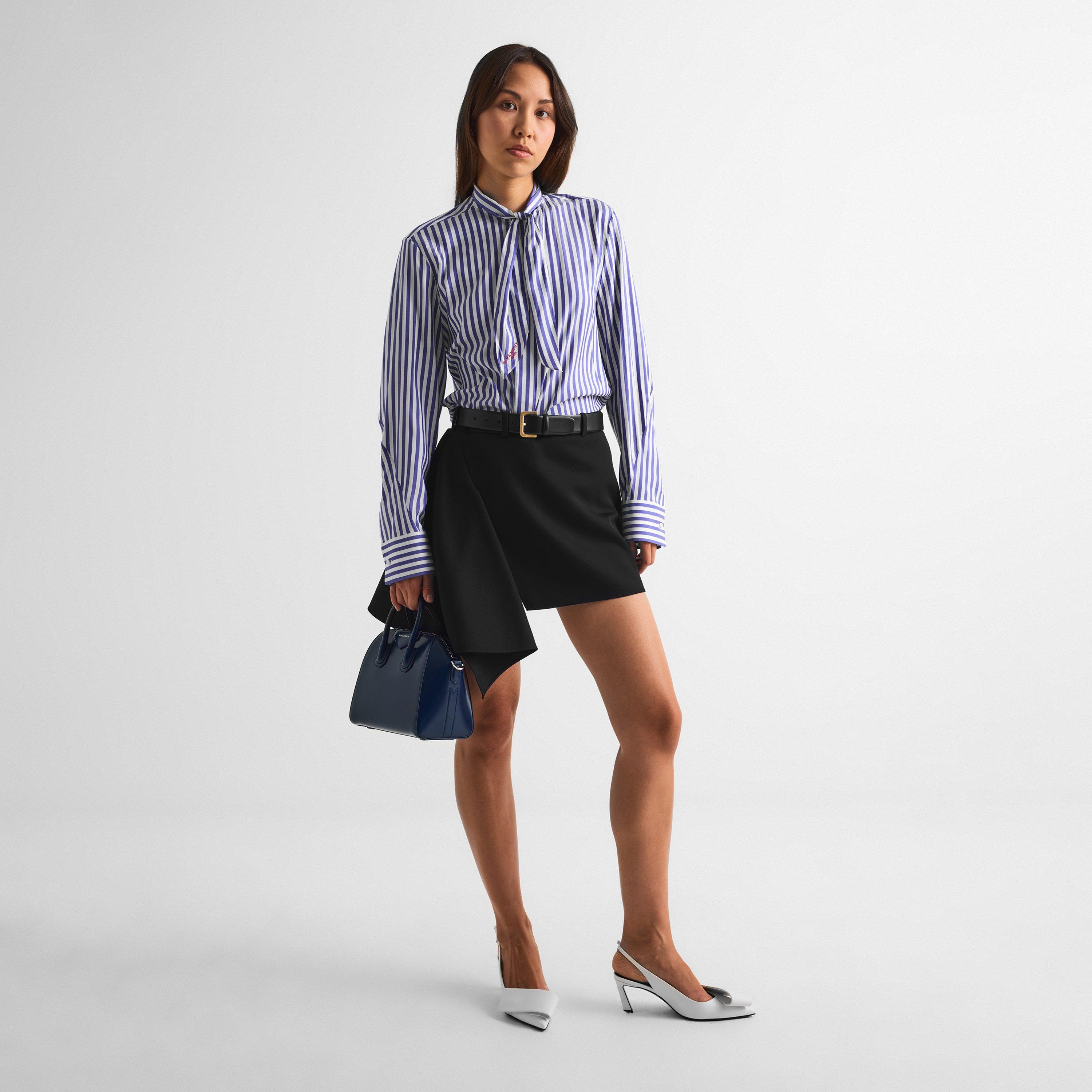 Black - GIVENCHY - GIV Min Slashed Skir Ld64 - 6