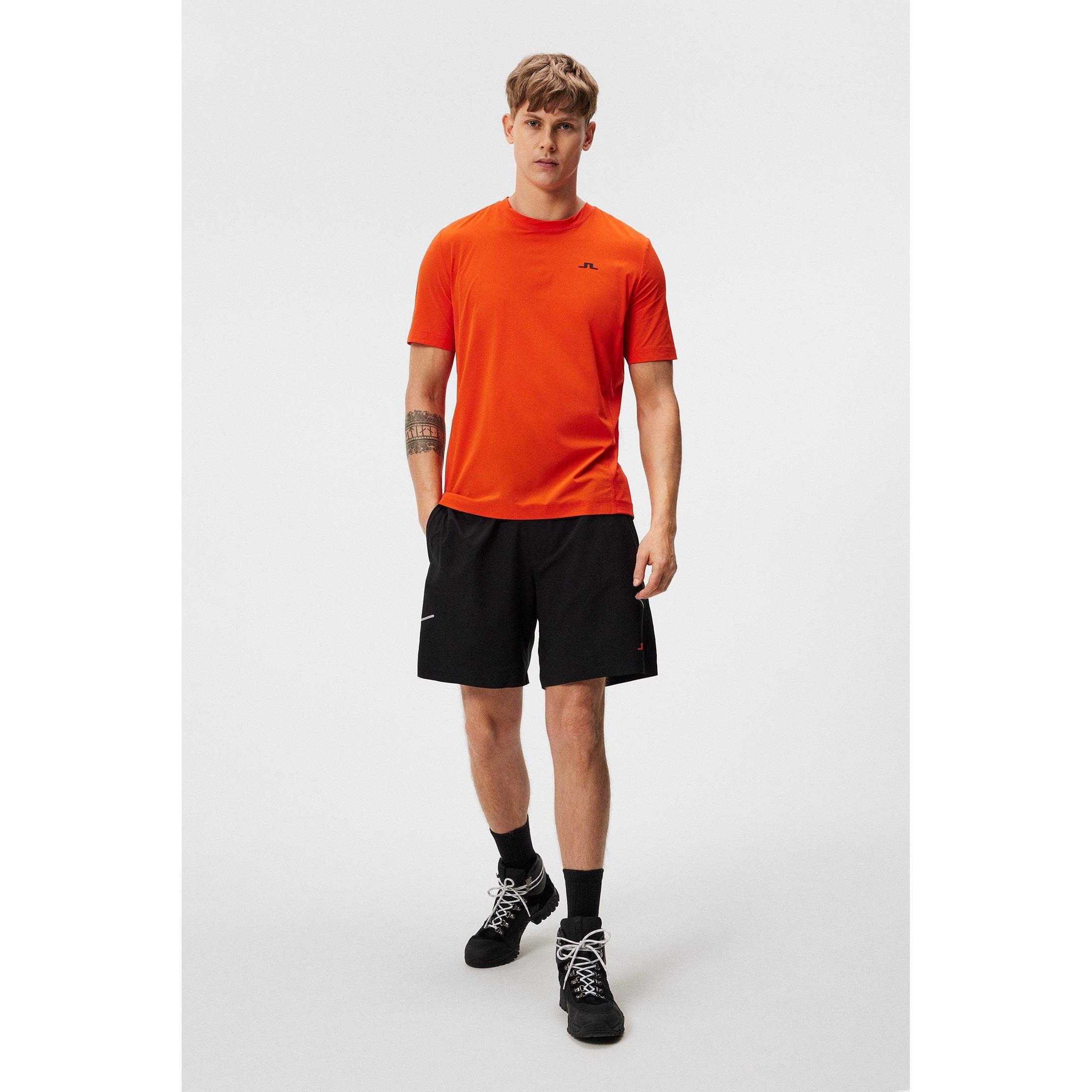 Tangerine Tango - J Lindeberg Golf - Junior Lind Tom Pro Regular Fit T-Shirt - 5