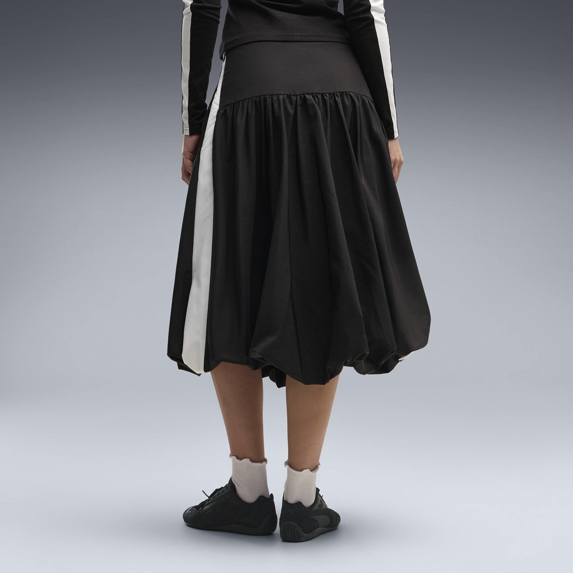 Puma Black - Puma - Women's T7 Midi Skirt - 4