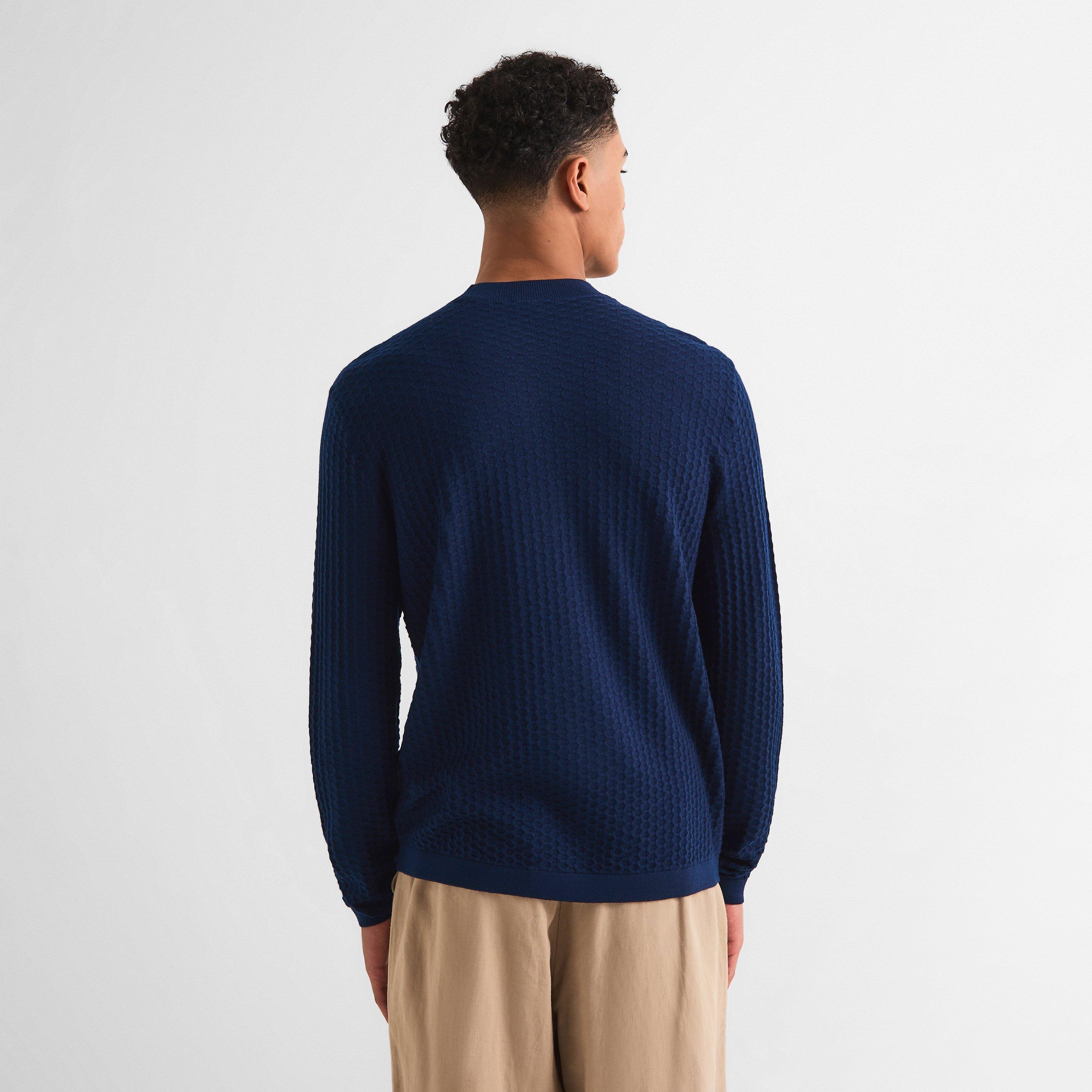 Navy - Emporio Armani - PULLOVER - 4