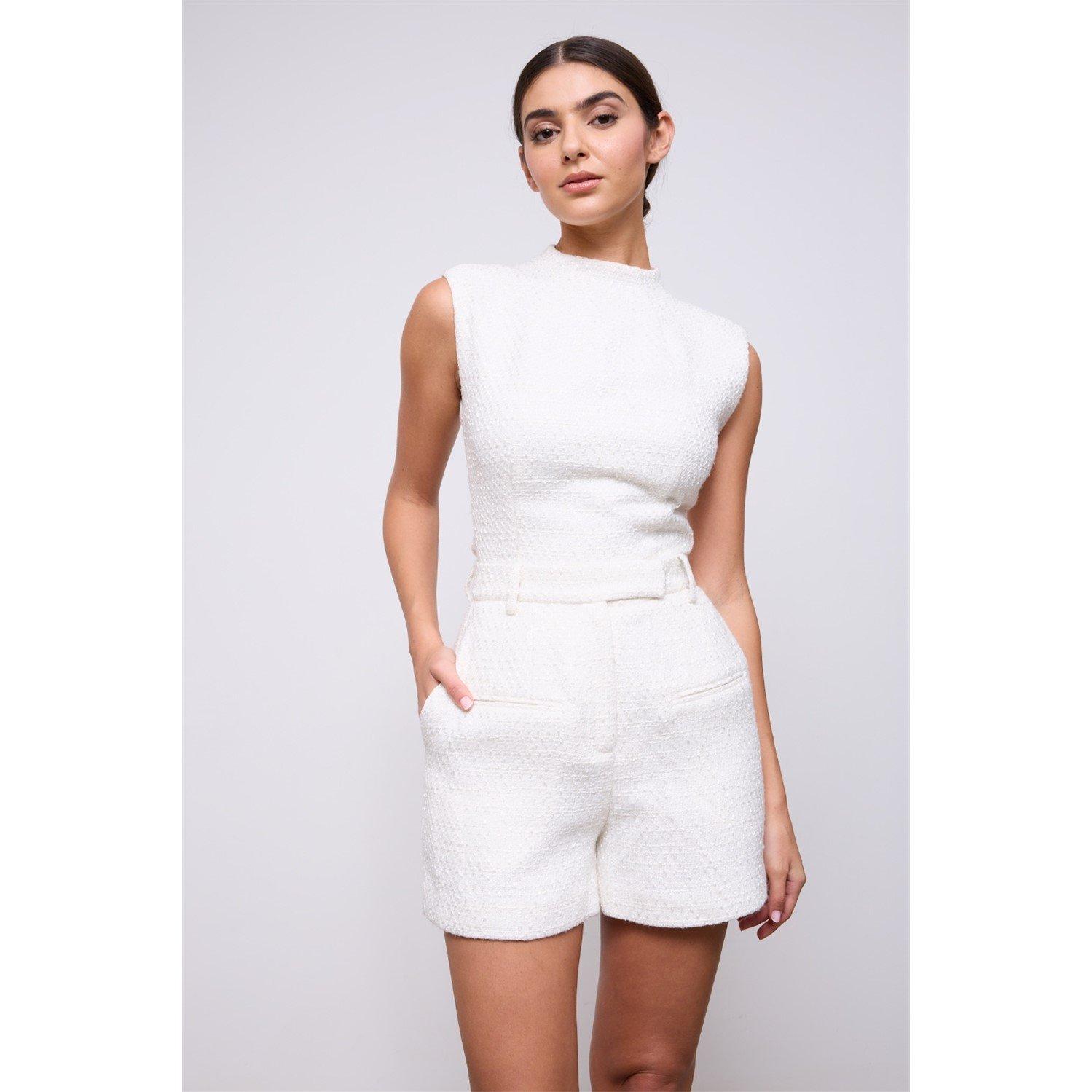 Odd Muse Womens Boucle Sleeveless Top