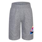 Gris - Nike - Kids Thrill Fleece Shorts - 1