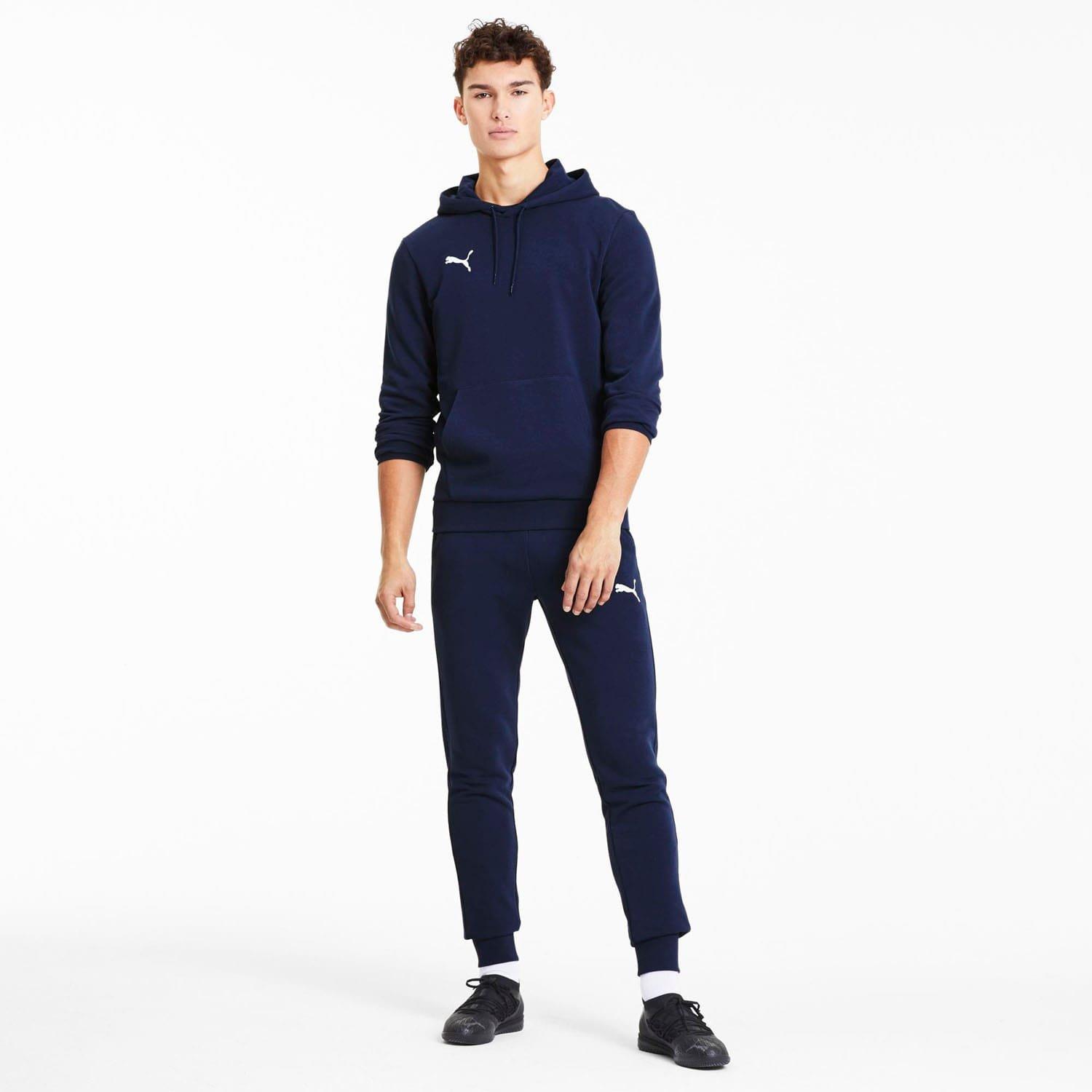 Blue Navy - Puma - TeamGOAL 23 Casuals Pullover Hoodie - 5