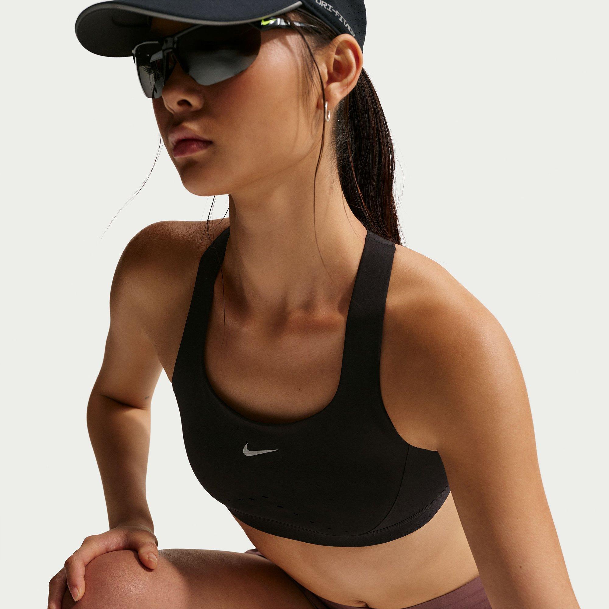 Black/Silver - Nike - Nike Swift H.Supp BraLd72 - 2
