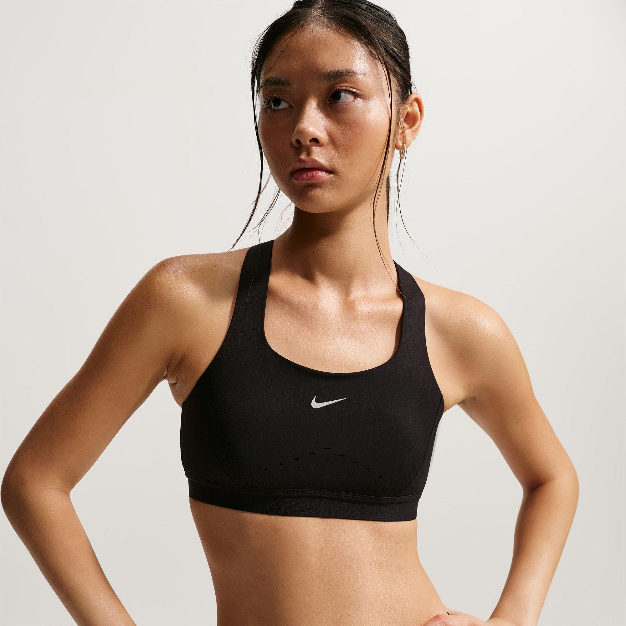 Black/Silver - Nike - Nike Swift H.Supp BraLd72 - 3