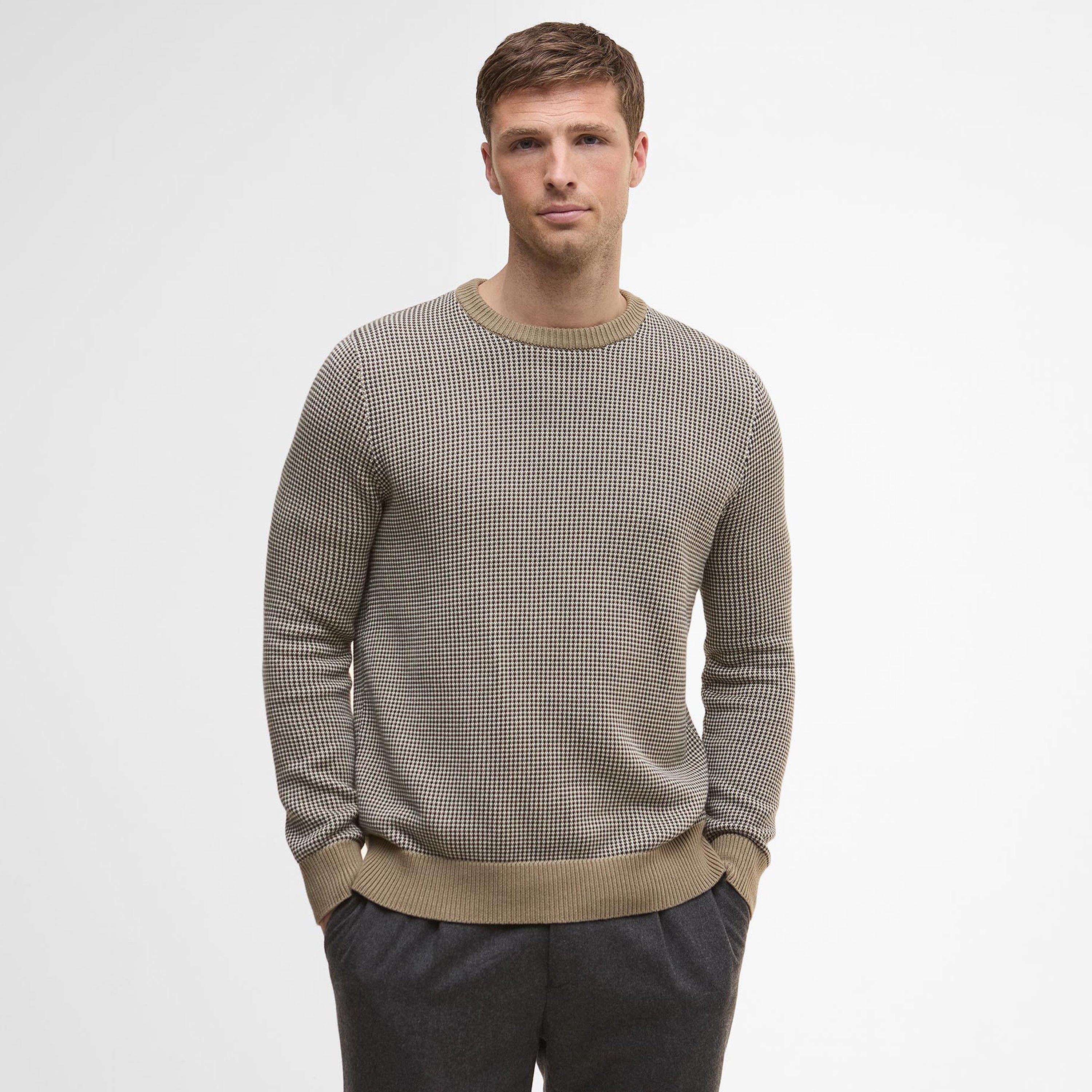 Stone ST17 - Barbour - Wells Crew Neck Jumper - 2