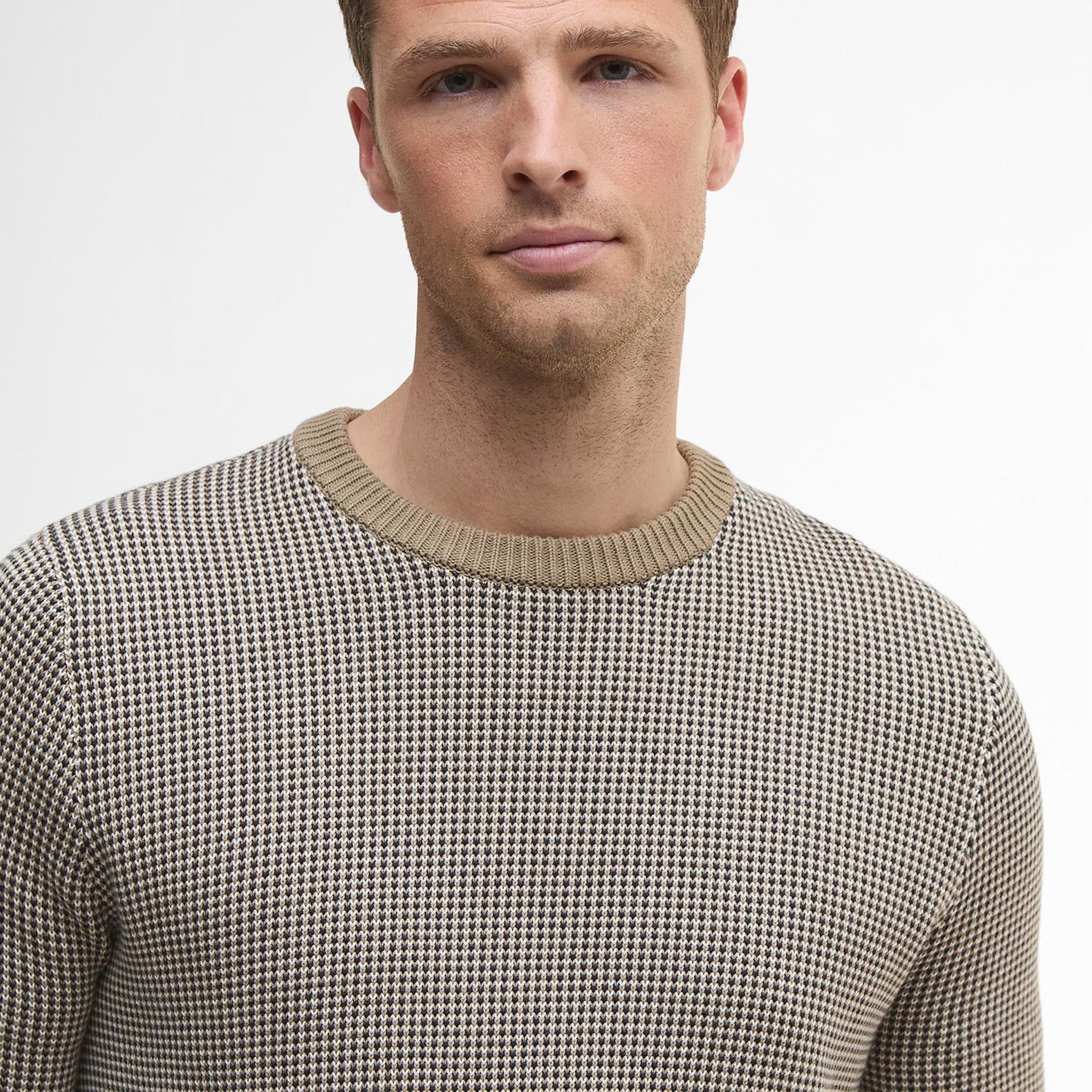Stone ST17 - Barbour - Wells Crew Neck Jumper - 4