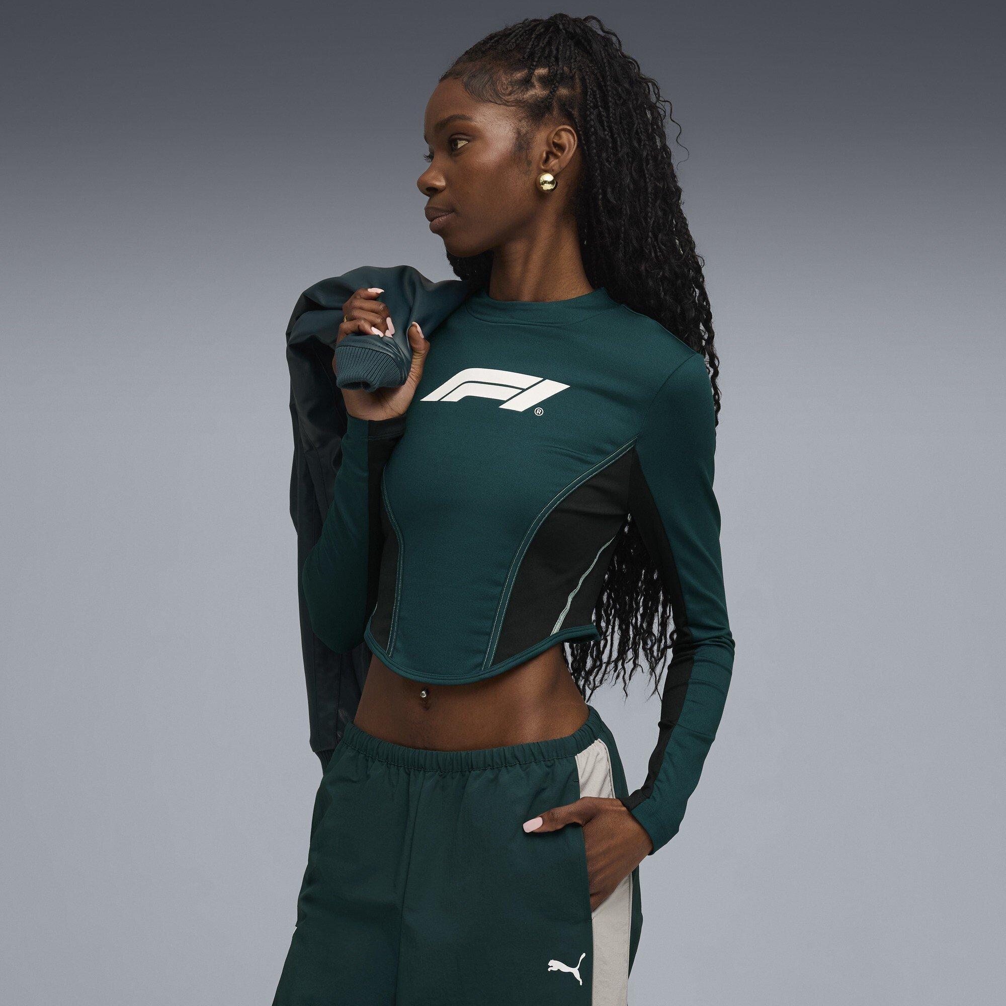 Grünes Gelände - Puma - Women's F1 Lifestyle Racing Long Sleeve Corset Top - 3