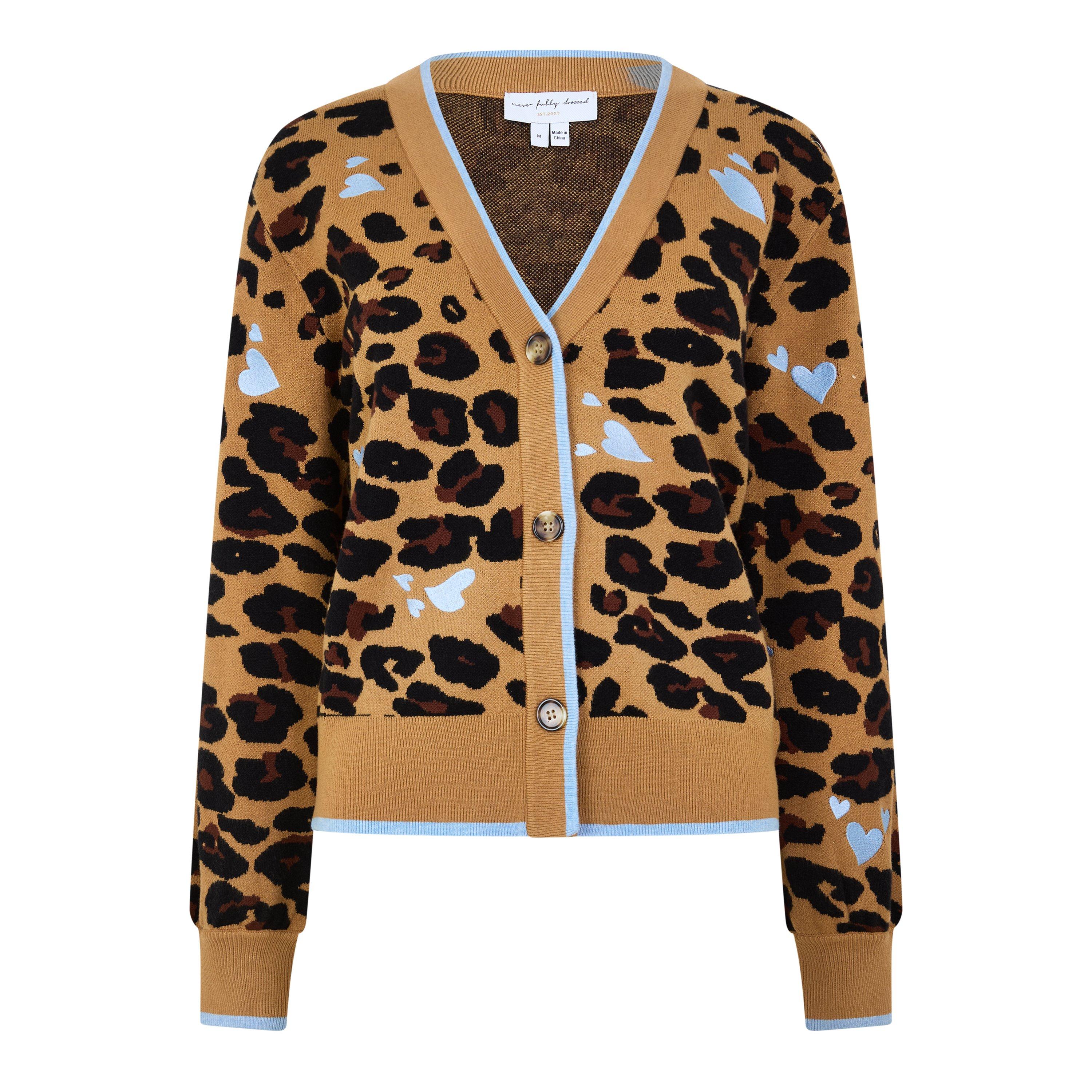 Brown - Never Fully Dressed - Never Heart Leo Card Ld64 - 1