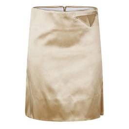 Bottega Veneta BV A Line Silk Skirt Ld99