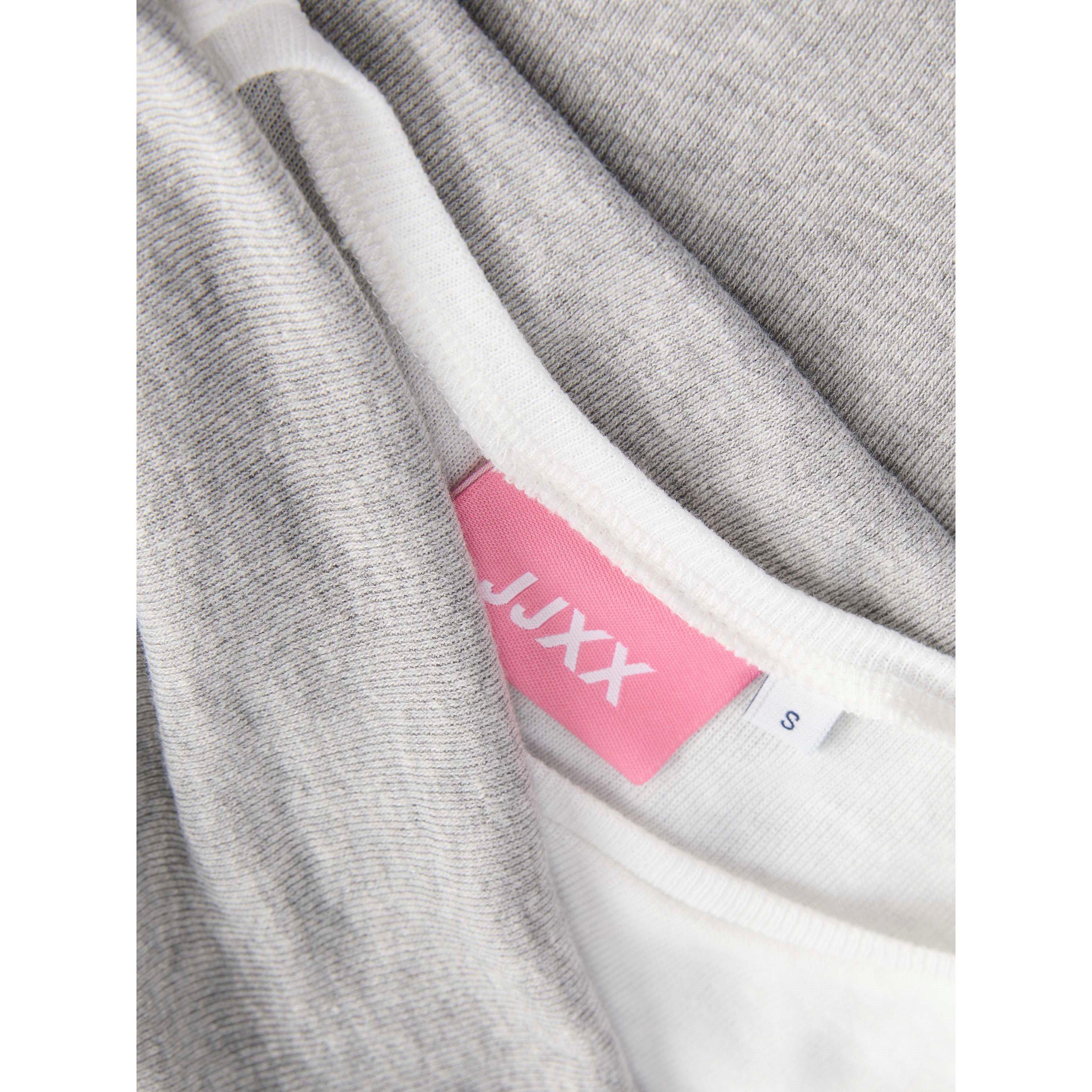 Lt Grey Melange - JJXX - JJXX Off Sh Layering Ld63 - 5