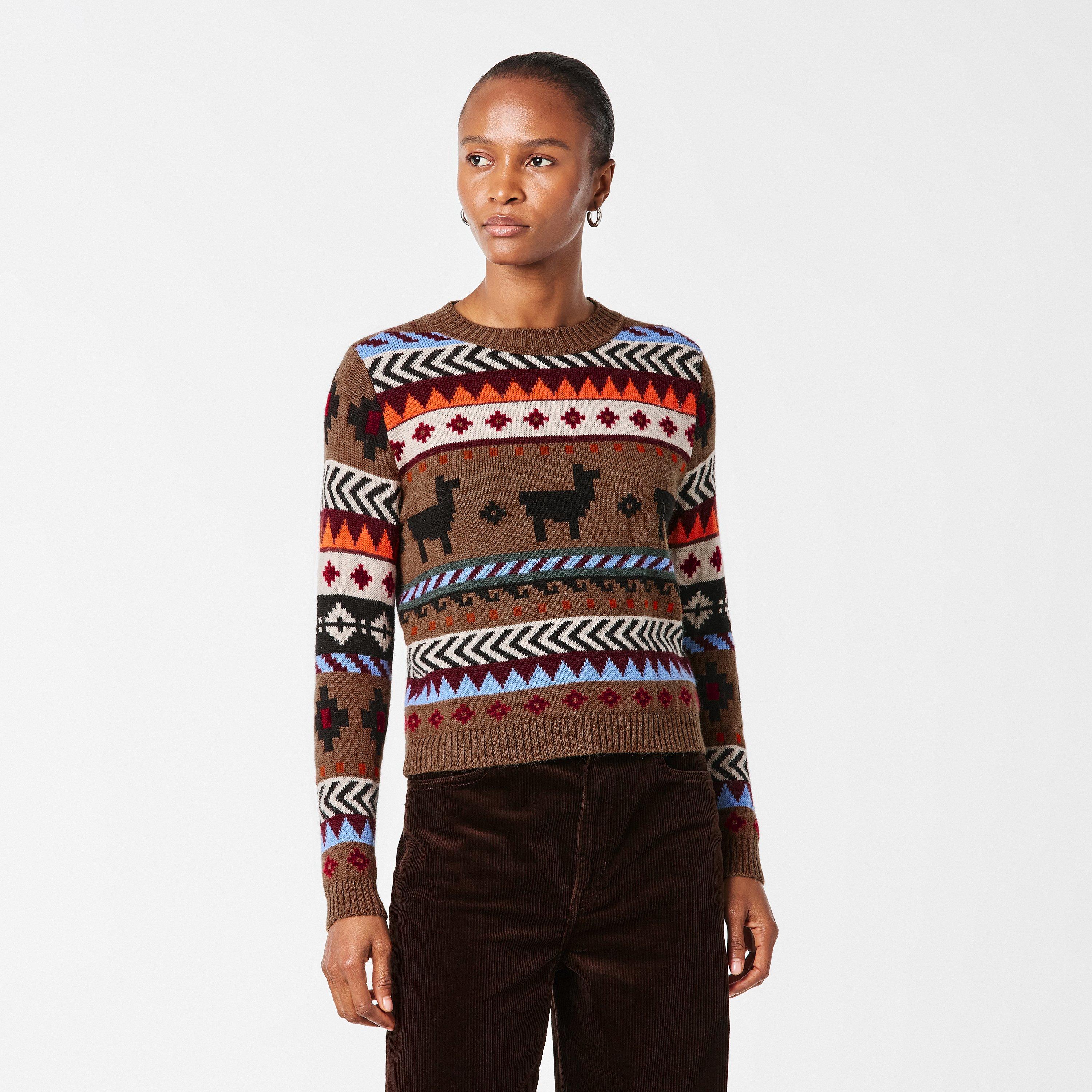 Camel - Weekend Max Mara - Women's Quirite Crew Neck Jumper - 3