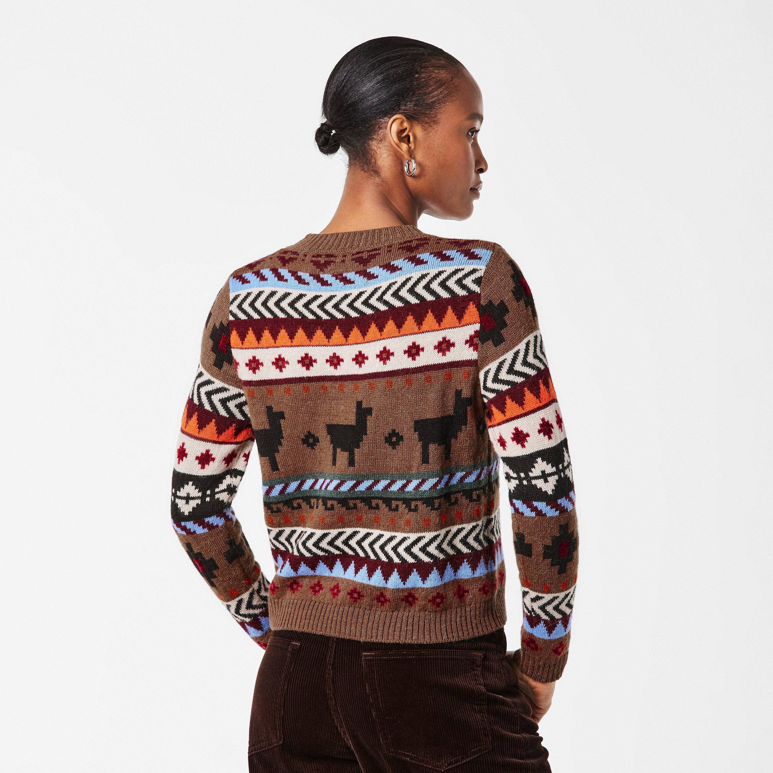 Camel - Weekend Max Mara - Women's Quirite Crew Neck Jumper - 4