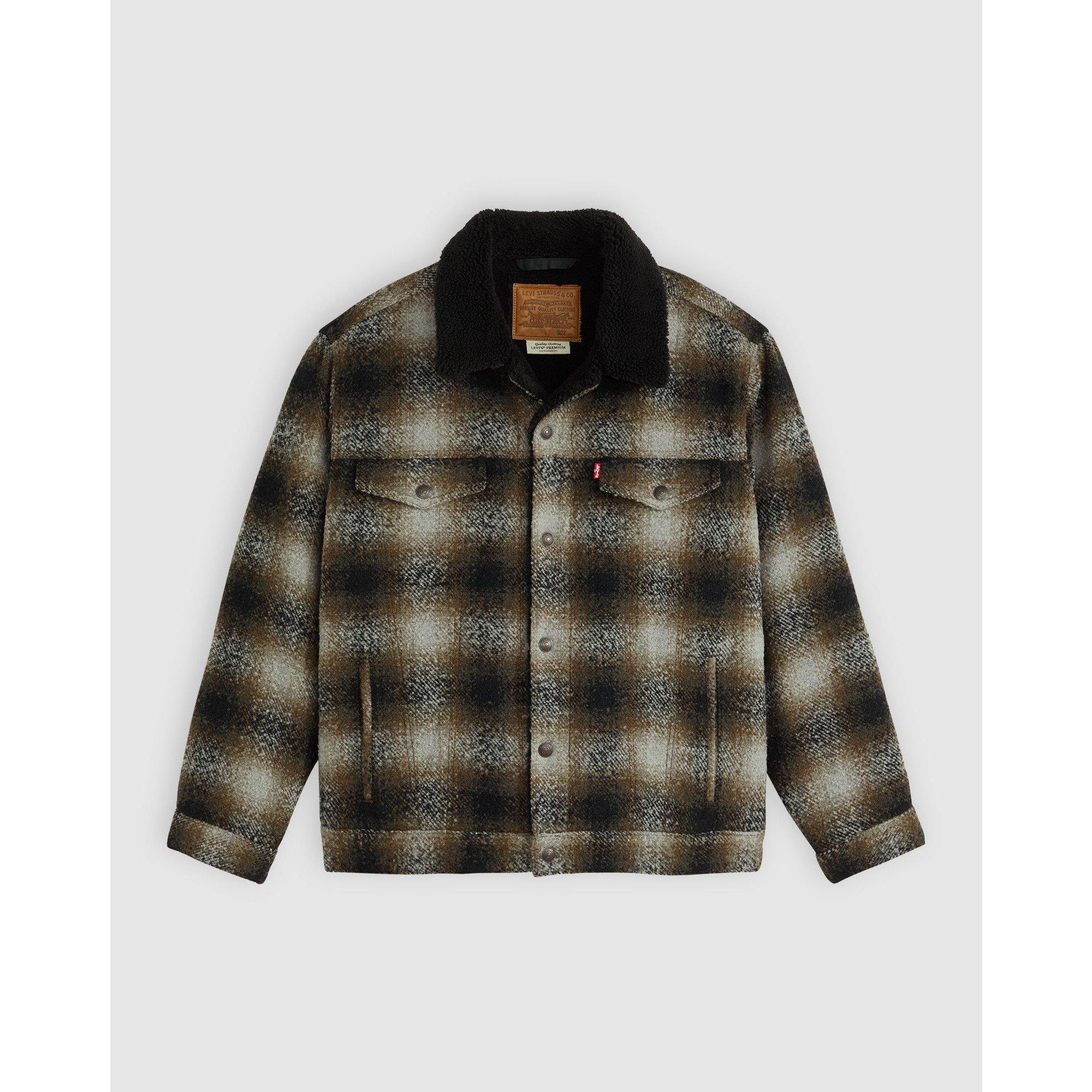 Indigo): JACKET(M HOODED DENIM TWO-TONE 7oz top swing wool check ombre LEVI'S 00s ジャケット・アウター S'YTE｜THE YOHJI SHOP ジャケット・アウター