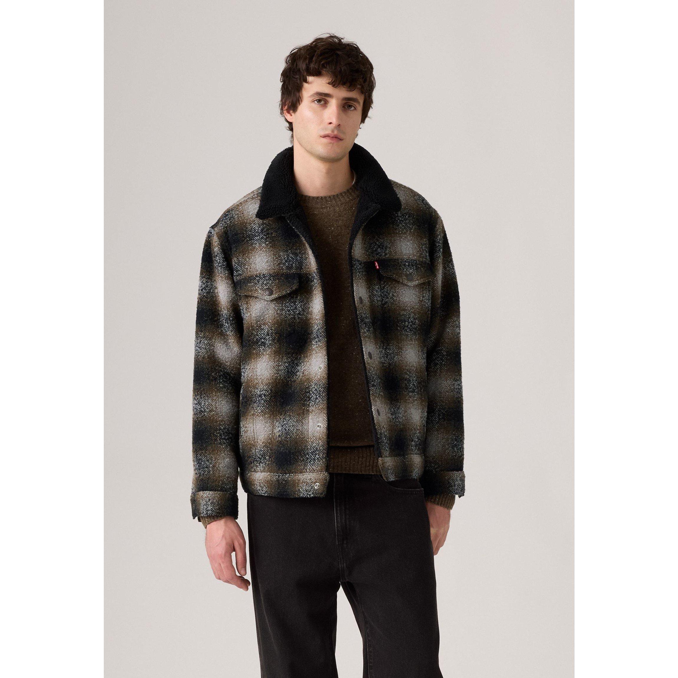 Levis Men's Levi's Denim Sherpa Relaxed Fit Jacket | Cruise Fashion