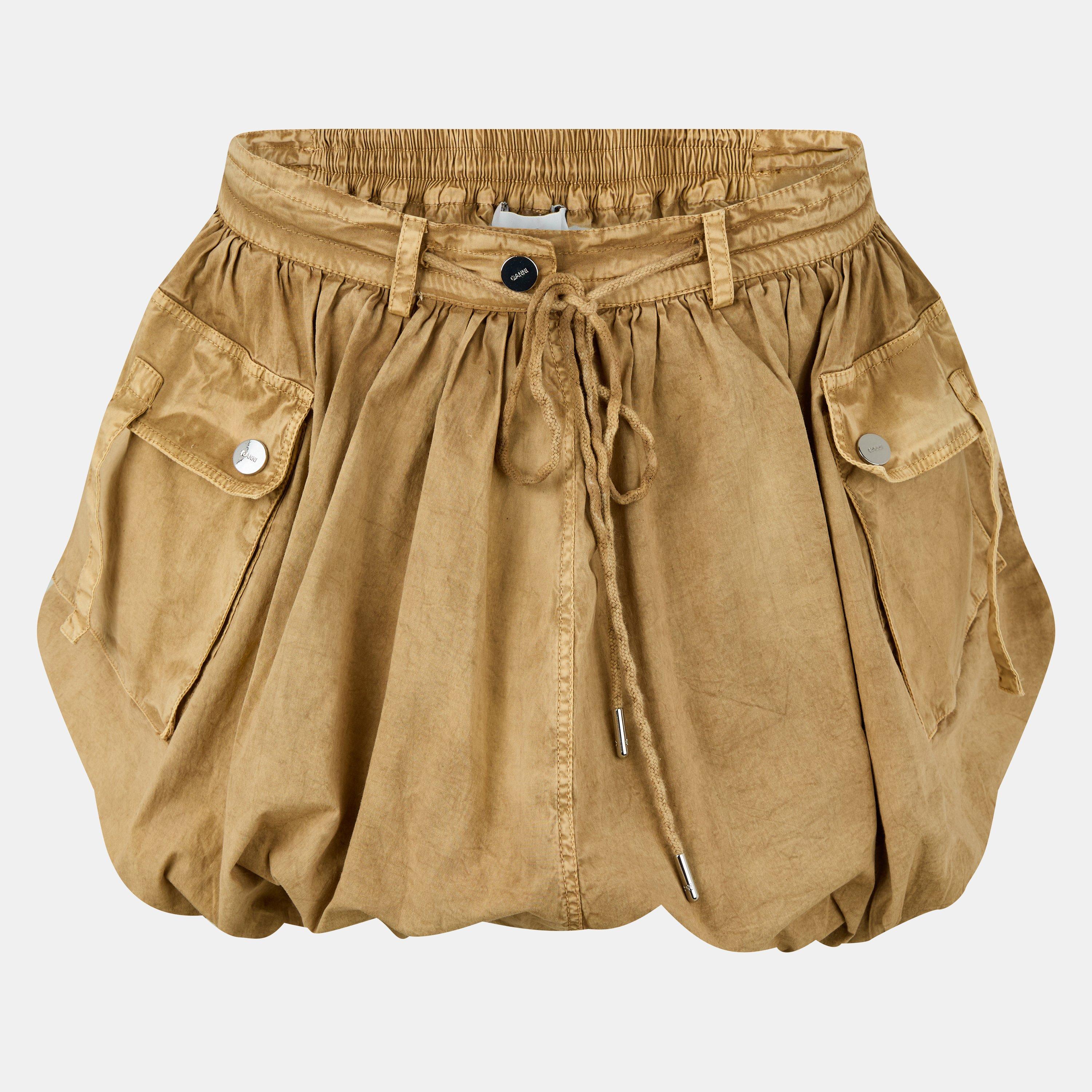 Lark - Ganni - Women's Bubble Gathered Balloon Skirt - 1