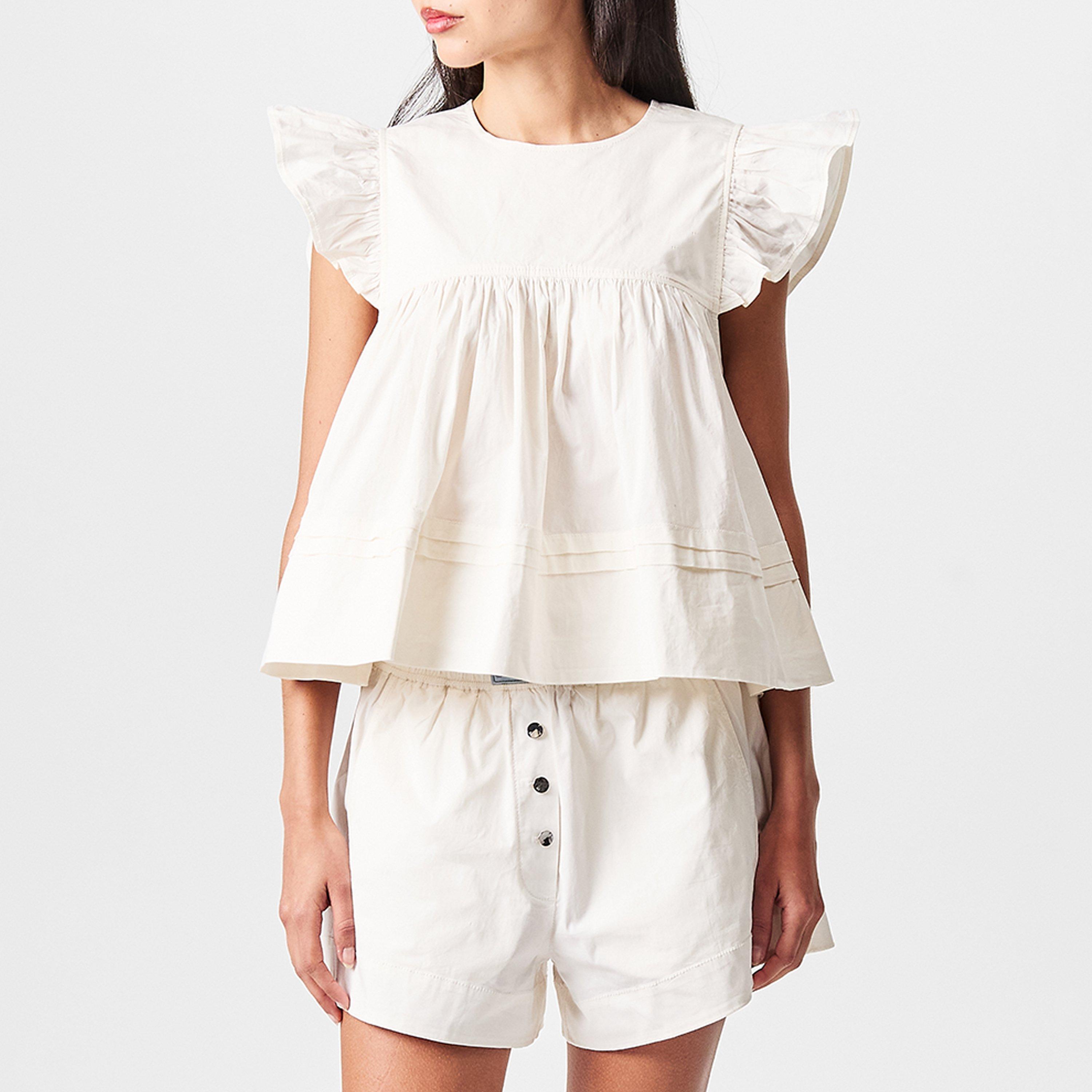 Egert - Ganni - Women's Frill Top Coord - 3