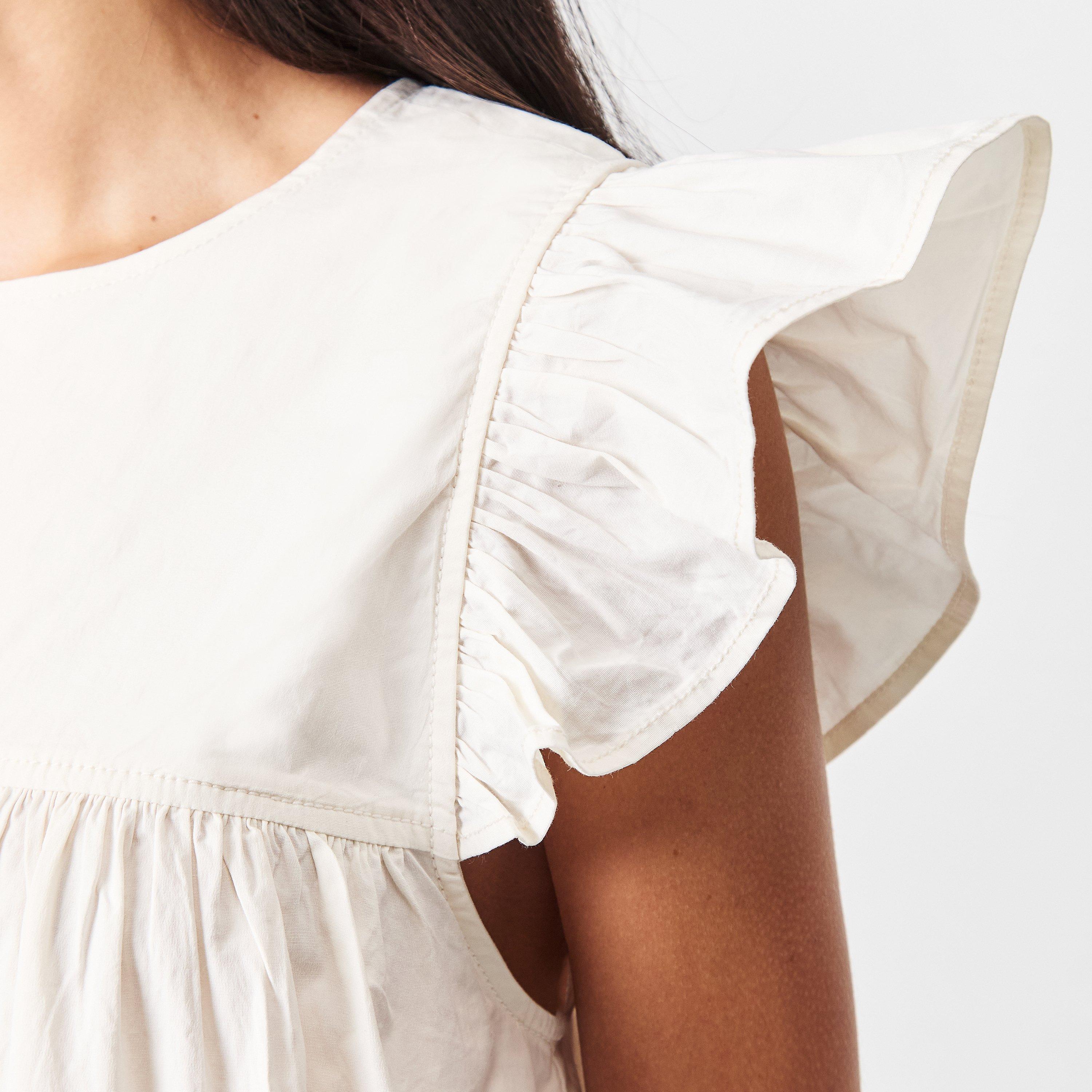 Egert - Ganni - Women's Frill Top Coord - 5