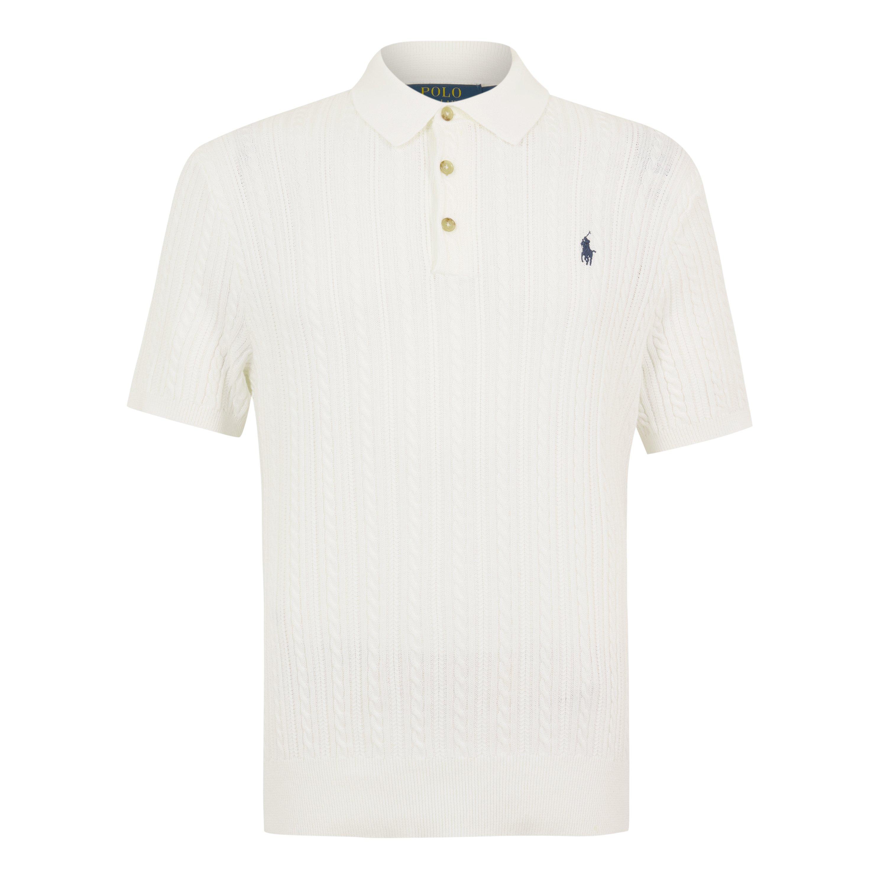 Polo Ralph Lauren Men's Crew Neck Jumper - Deckwash White - L
