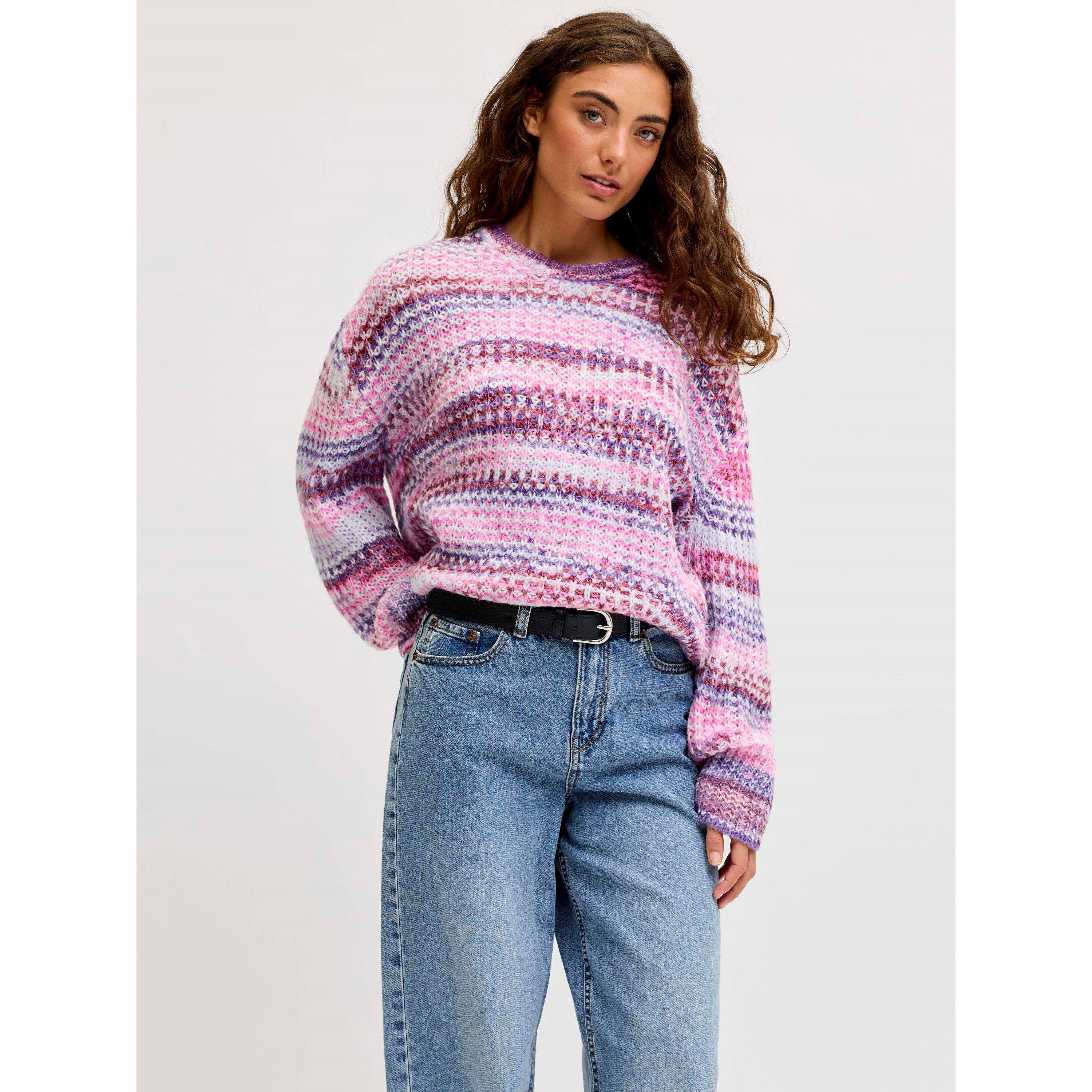 Rosa roxa - JJXX - JJXX Space Dye Crw N Ld63 - 7