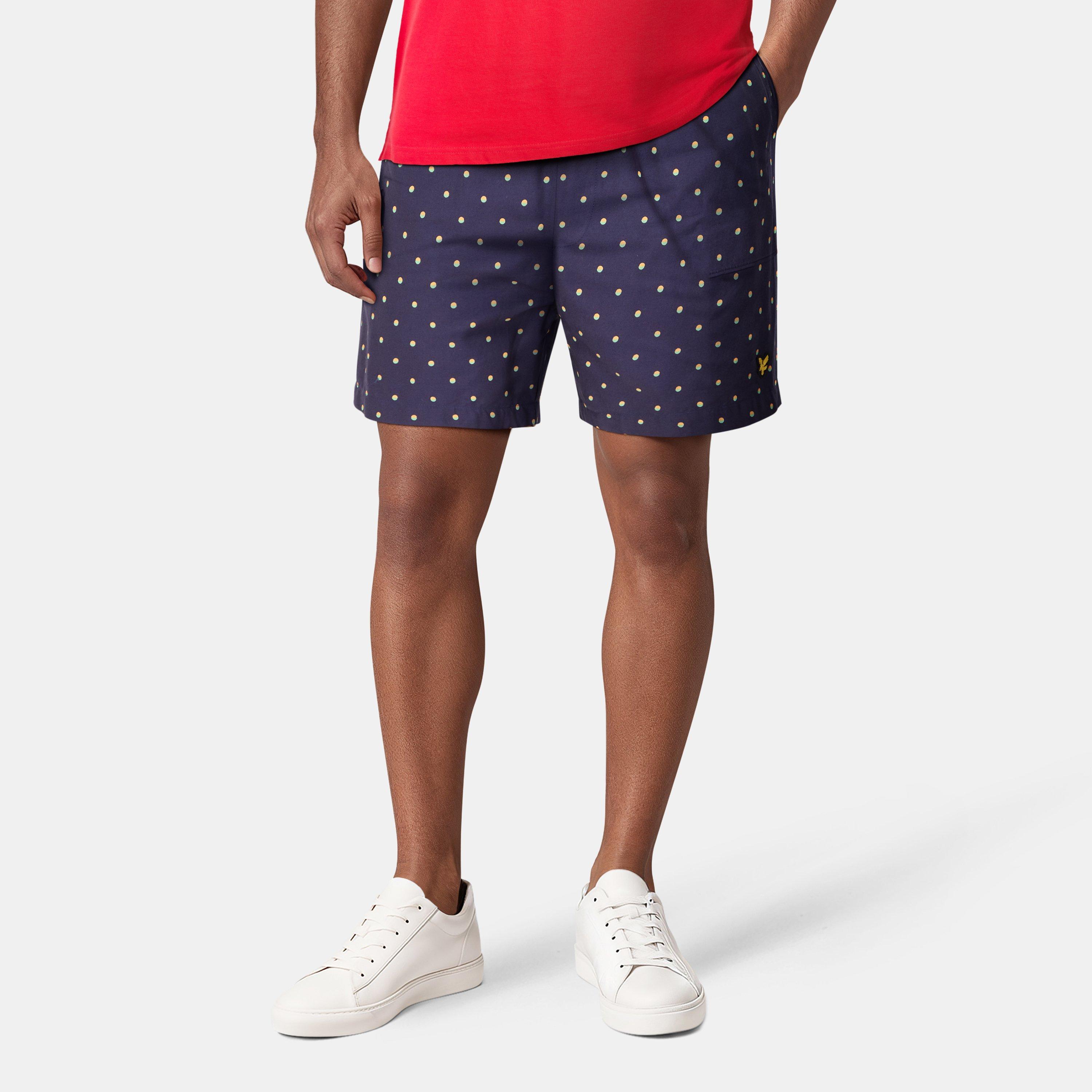 Peacoat - Lyle and Scott - Polka Dot Pyjama Short-Sleeve Top - 4