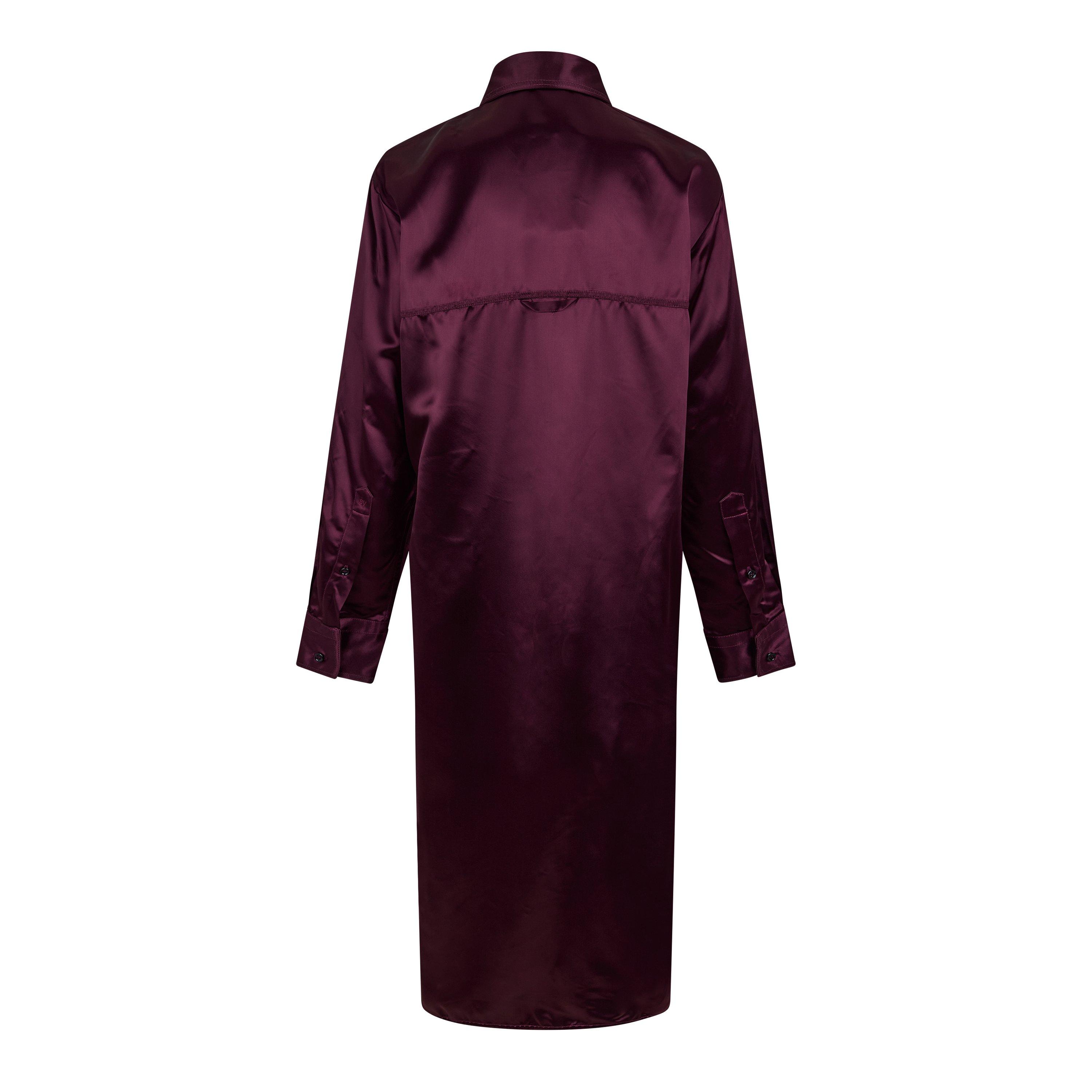 Dark Barolo - Bottega Veneta - Women's Shift Dress - 2