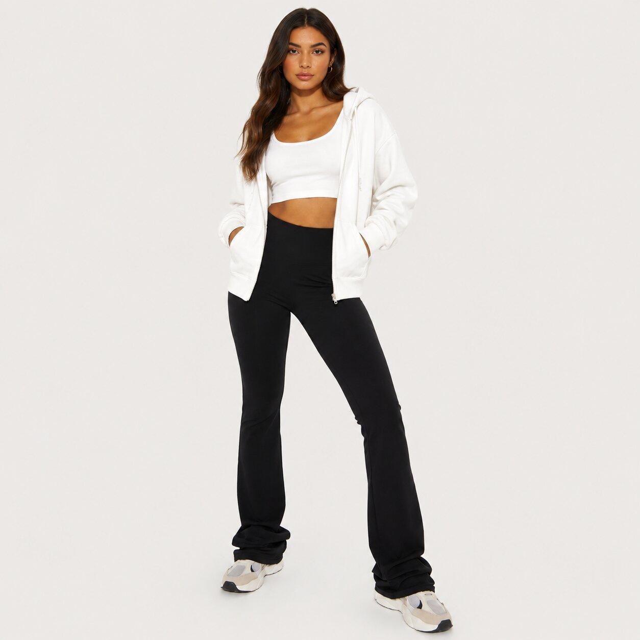 Jersey Flared Trouser