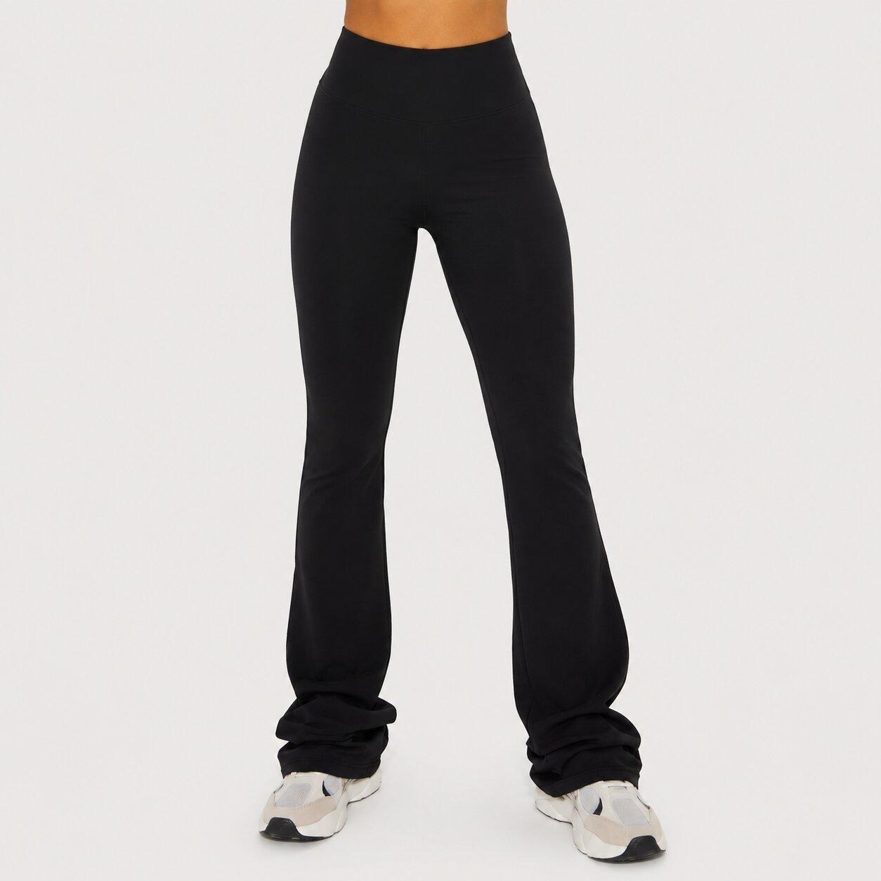 Black - I Saw It First - Jersey Flared Trouser - 2