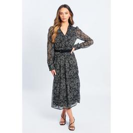 Be You Belt Shirt Maxi Dress
