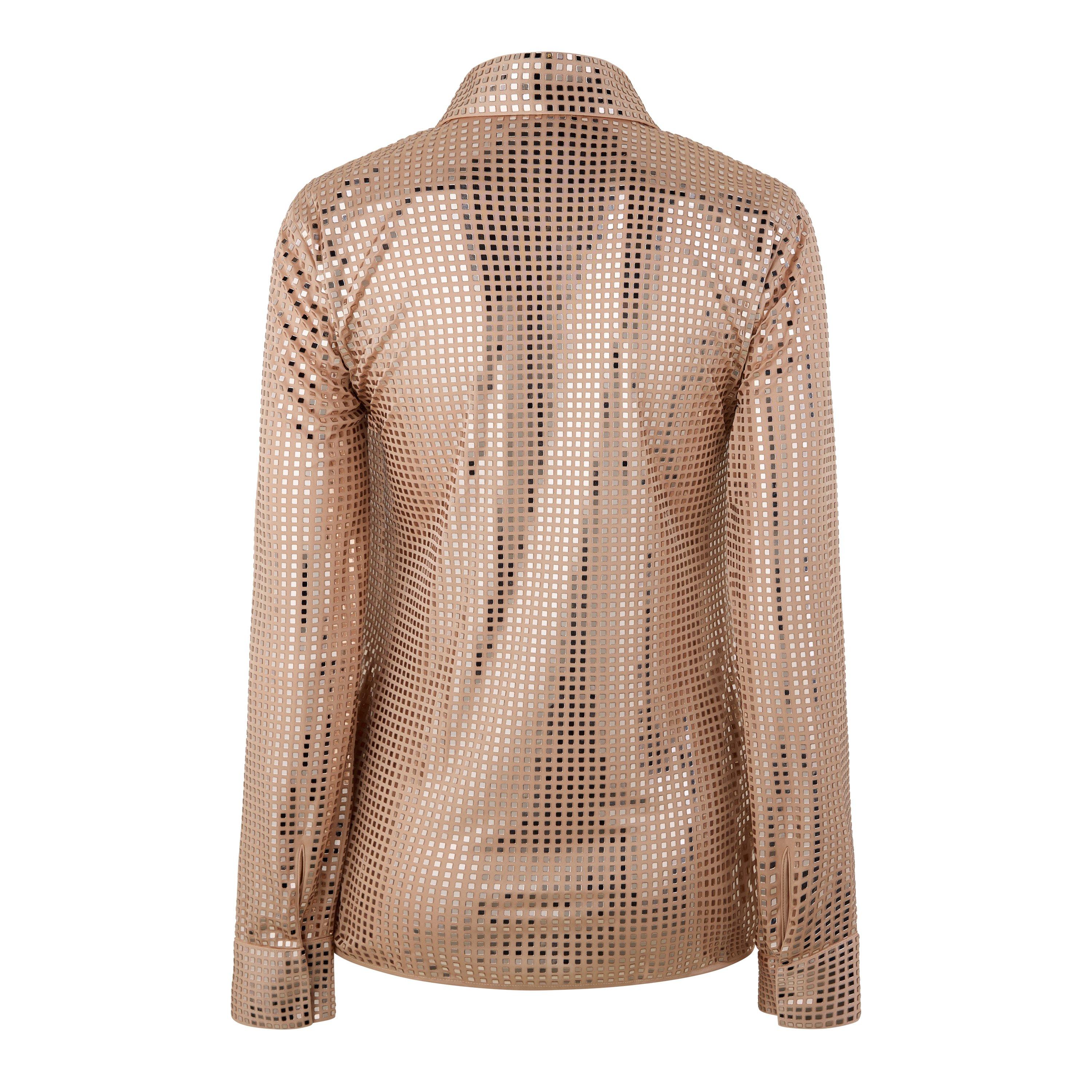 Skin - Bottega Veneta - Women's Long Sleeve Plain Shirt - 2
