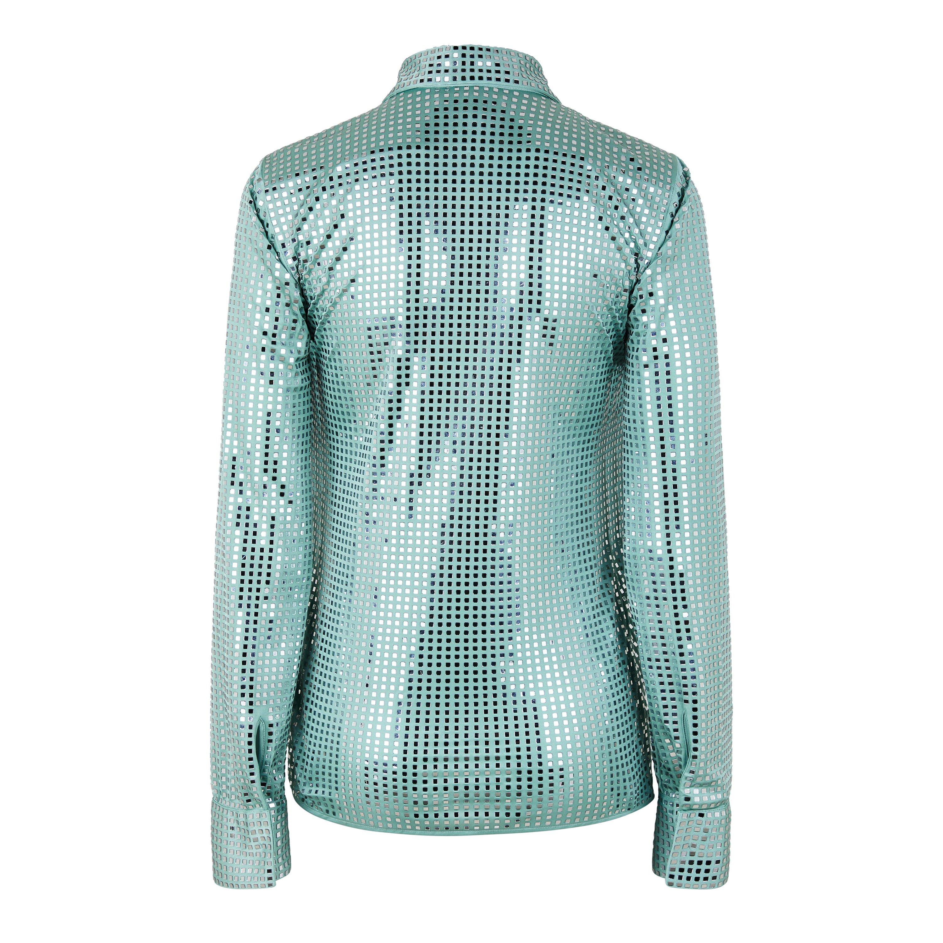 Water - Bottega Veneta - Women's Long Sleeve Plain Shirt - 2